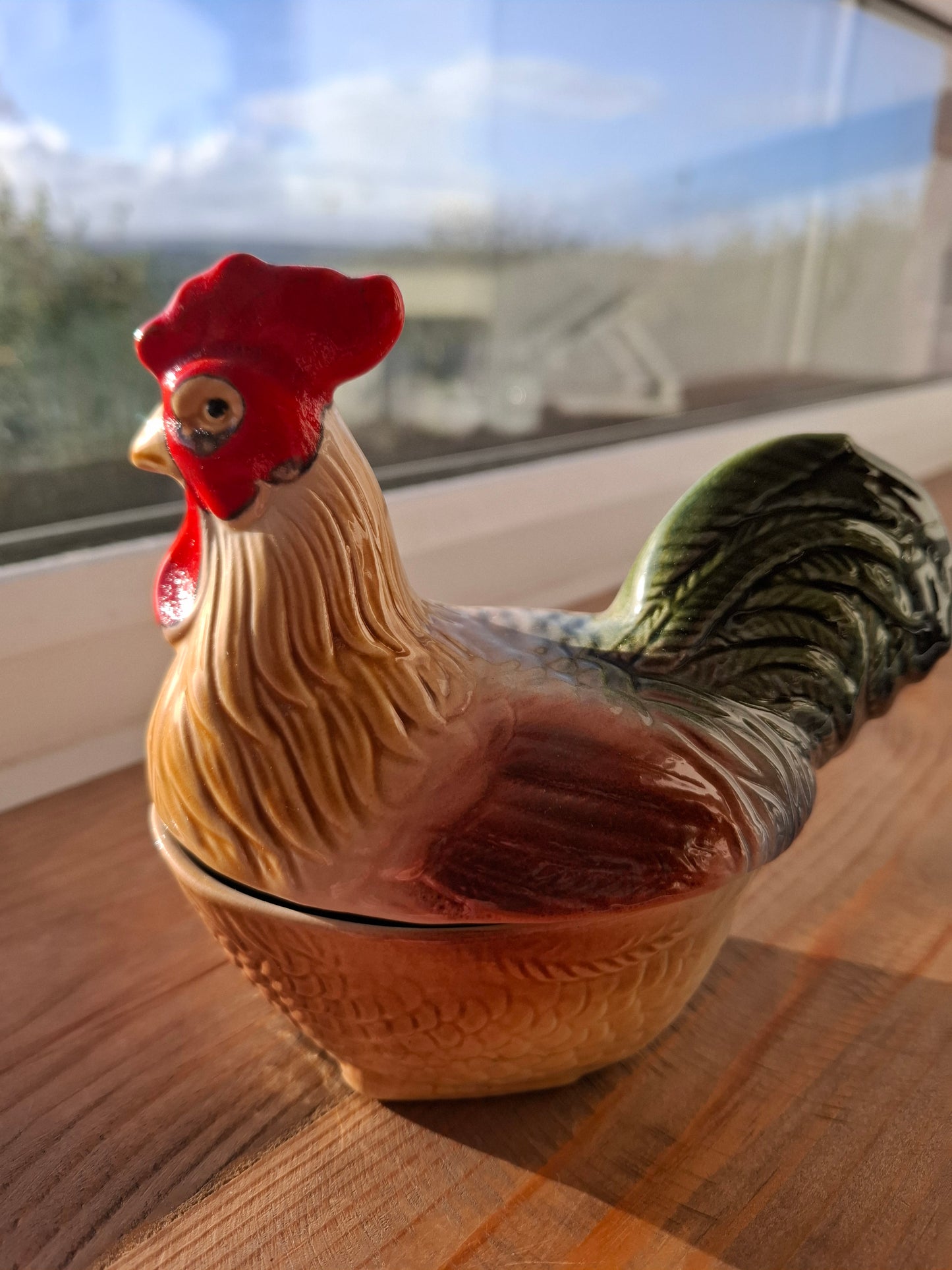 'Cunt' Upcycled Fancy Chicken Ceramic Pot
