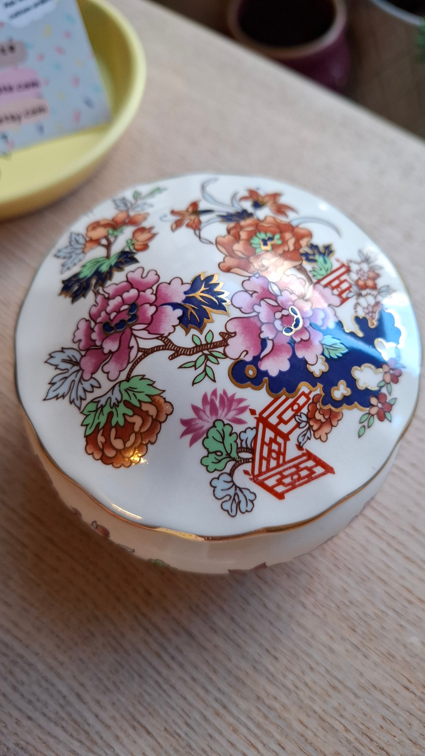 'Piss Flaps' Upcycled Fancy Trinket Pot