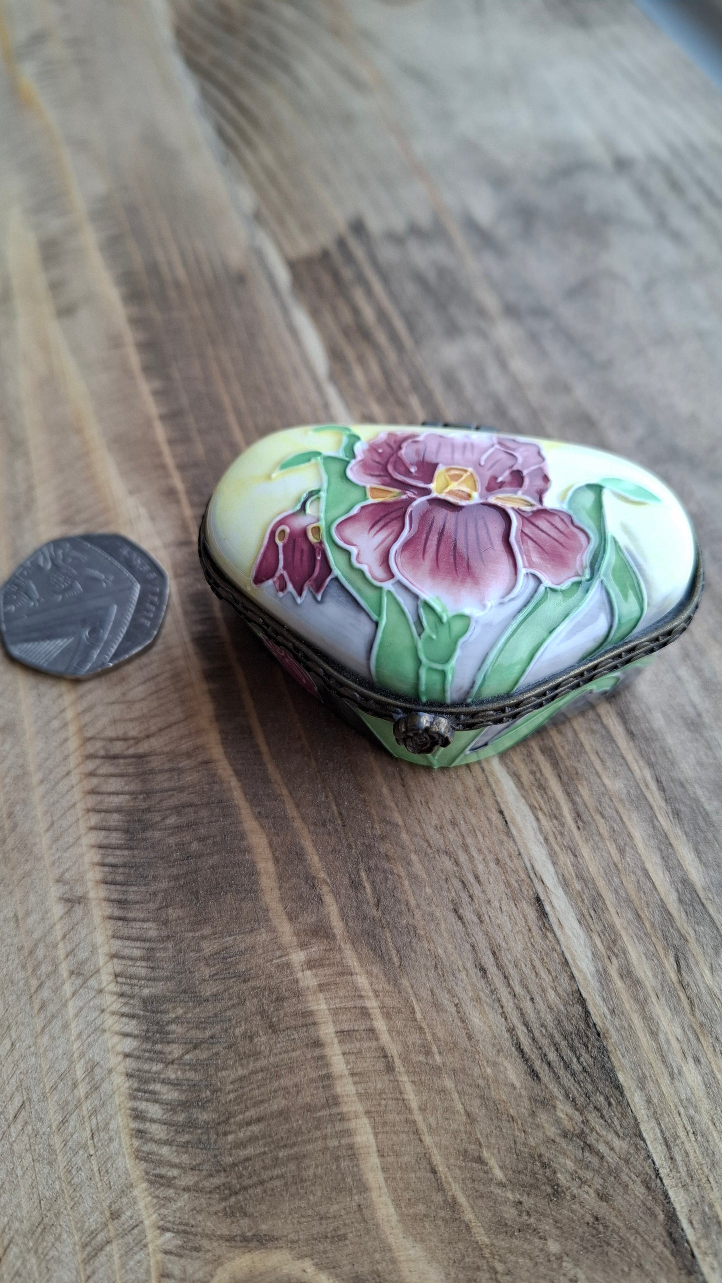 'Cunt' Upcycled Fancy Floral Trinket Pot