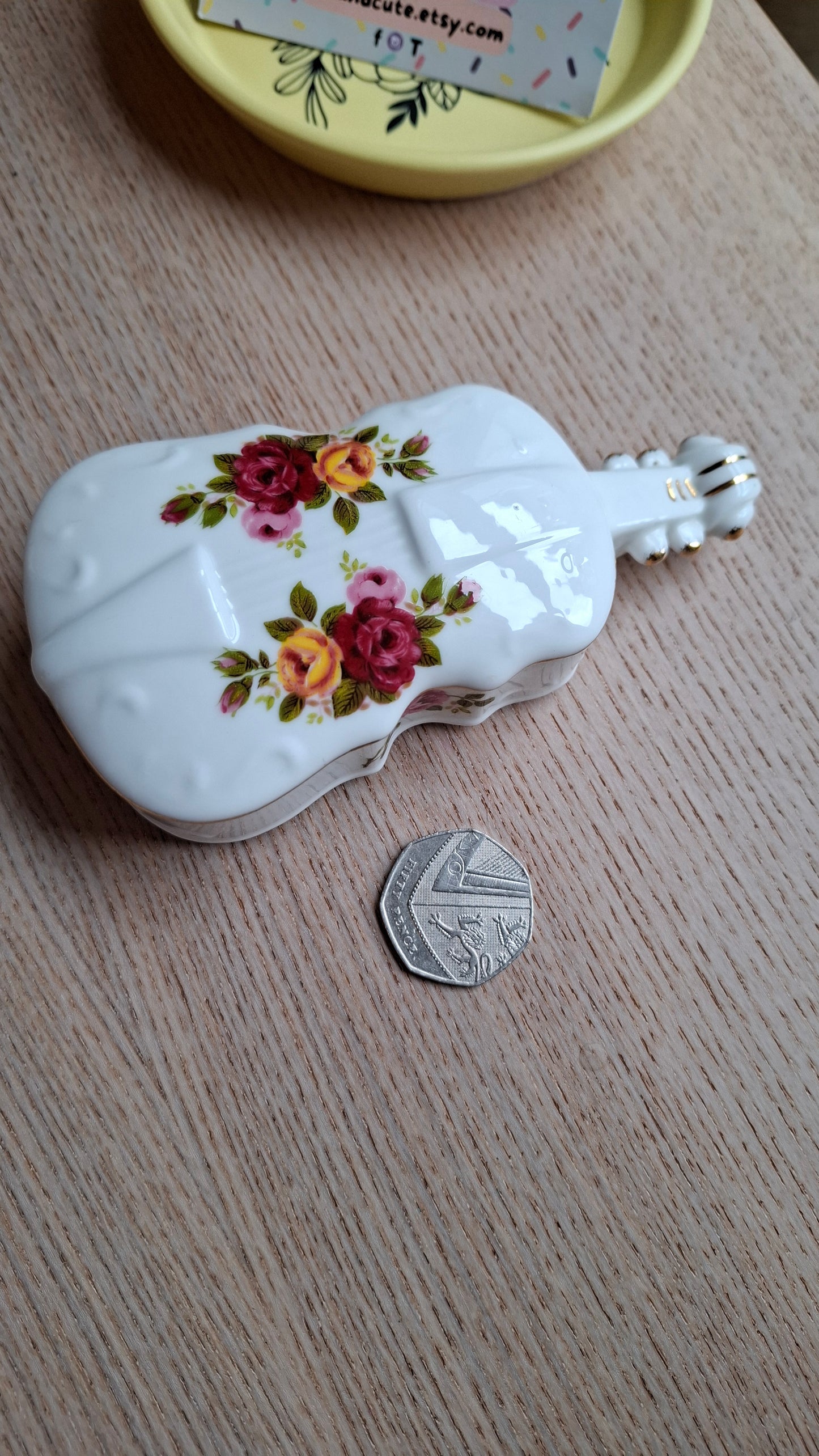 'Wanker' Upcycled Chello Trinket Pot