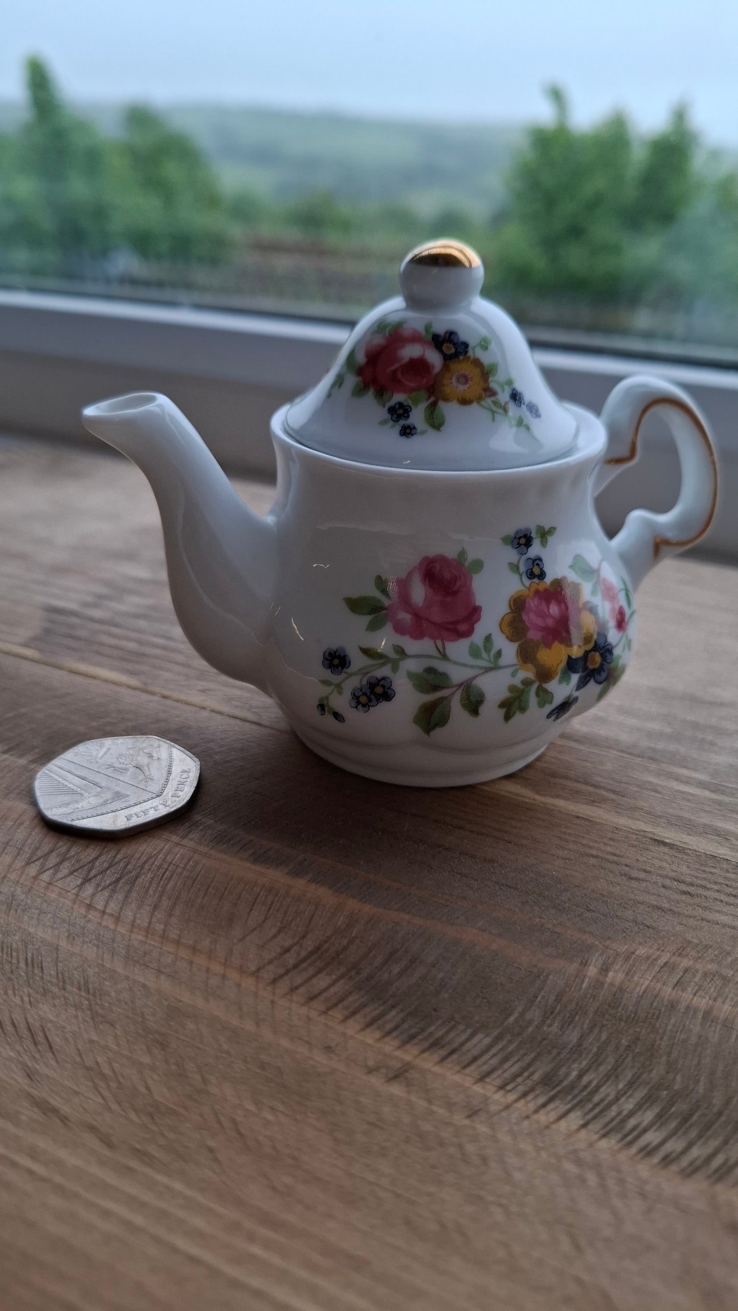 'Cunt' Upcycled Little Cute Teapot Trinket Pot