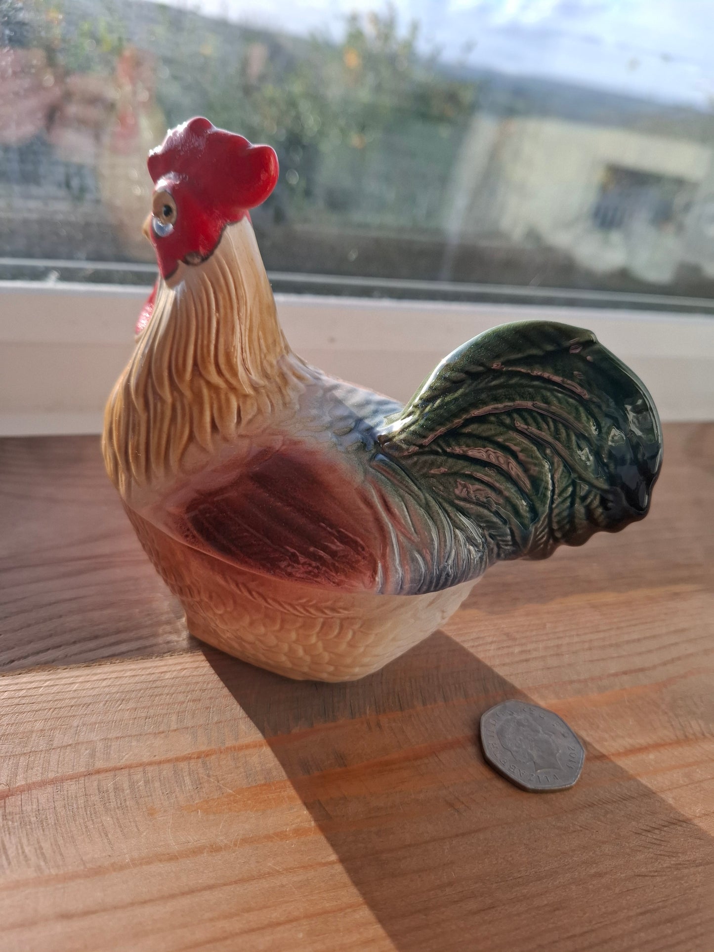 'Cunt' Upcycled Fancy Chicken Ceramic Pot