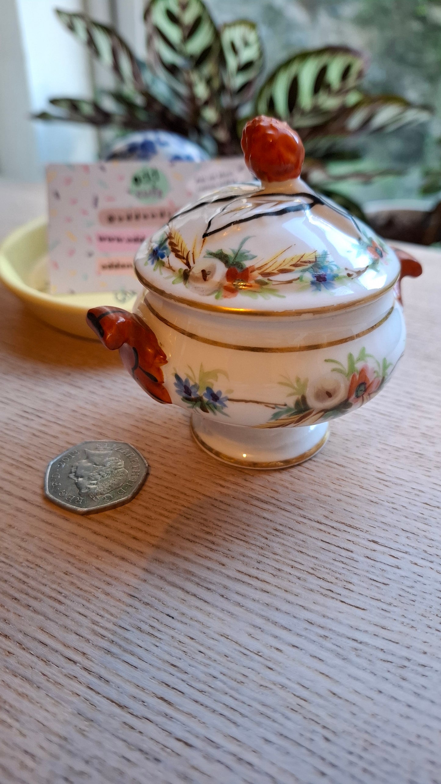 'Bell End' Upcycled Pretty Trinket Pot