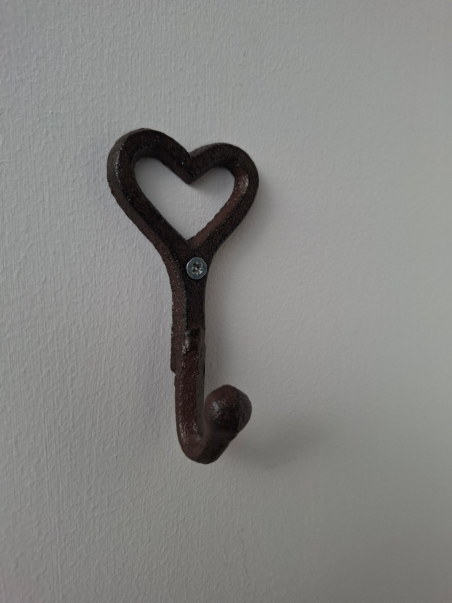 Iron Works Heart Wall Mounted Hook (CGB Giftware)