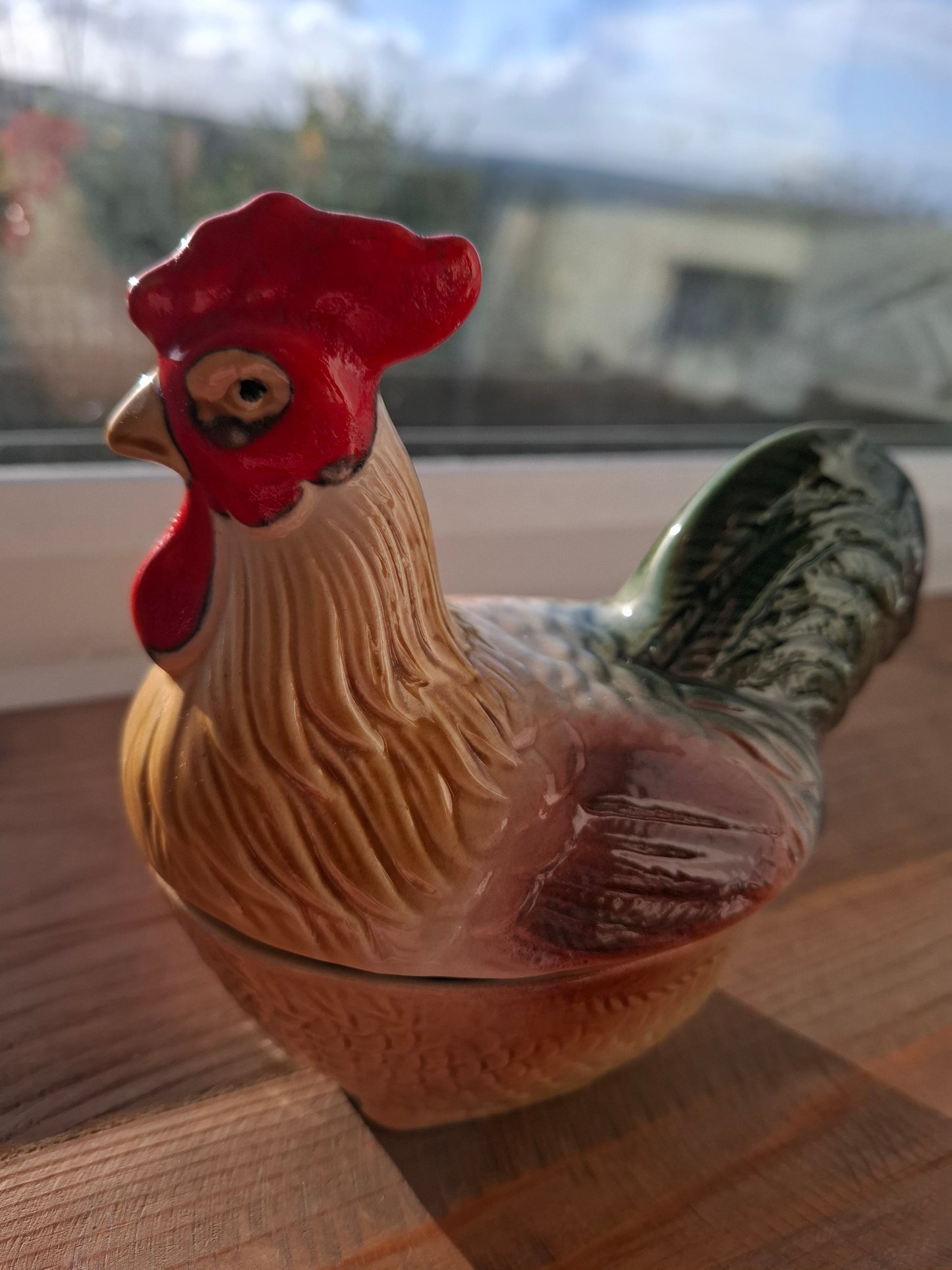 'Cunt' Upcycled Fancy Chicken Ceramic Pot
