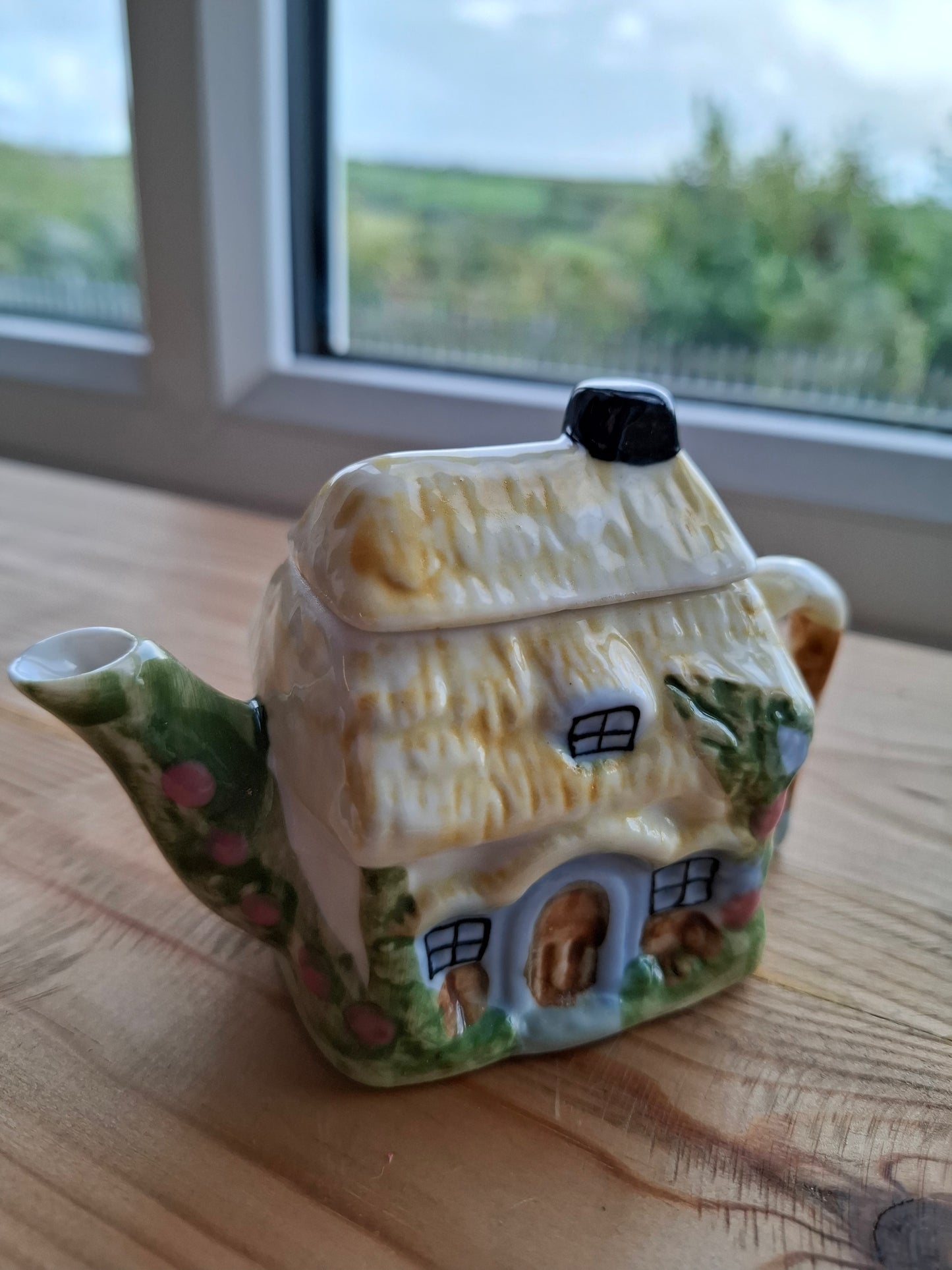 'Cunt' Upcycled Little Cottage Teapot Trinket Pot