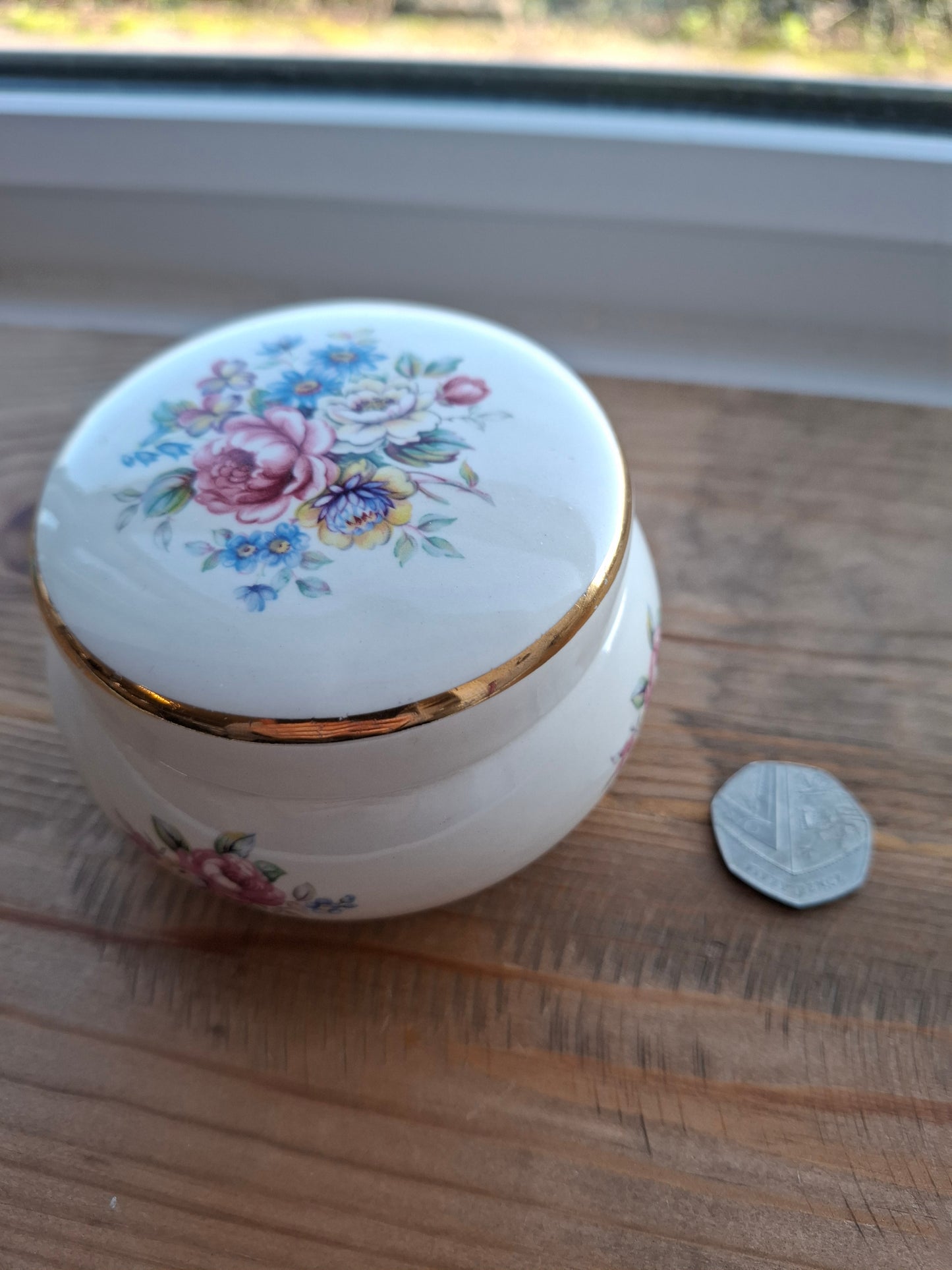 'Sugar Tits' Upcycled Chunky Floral Pot