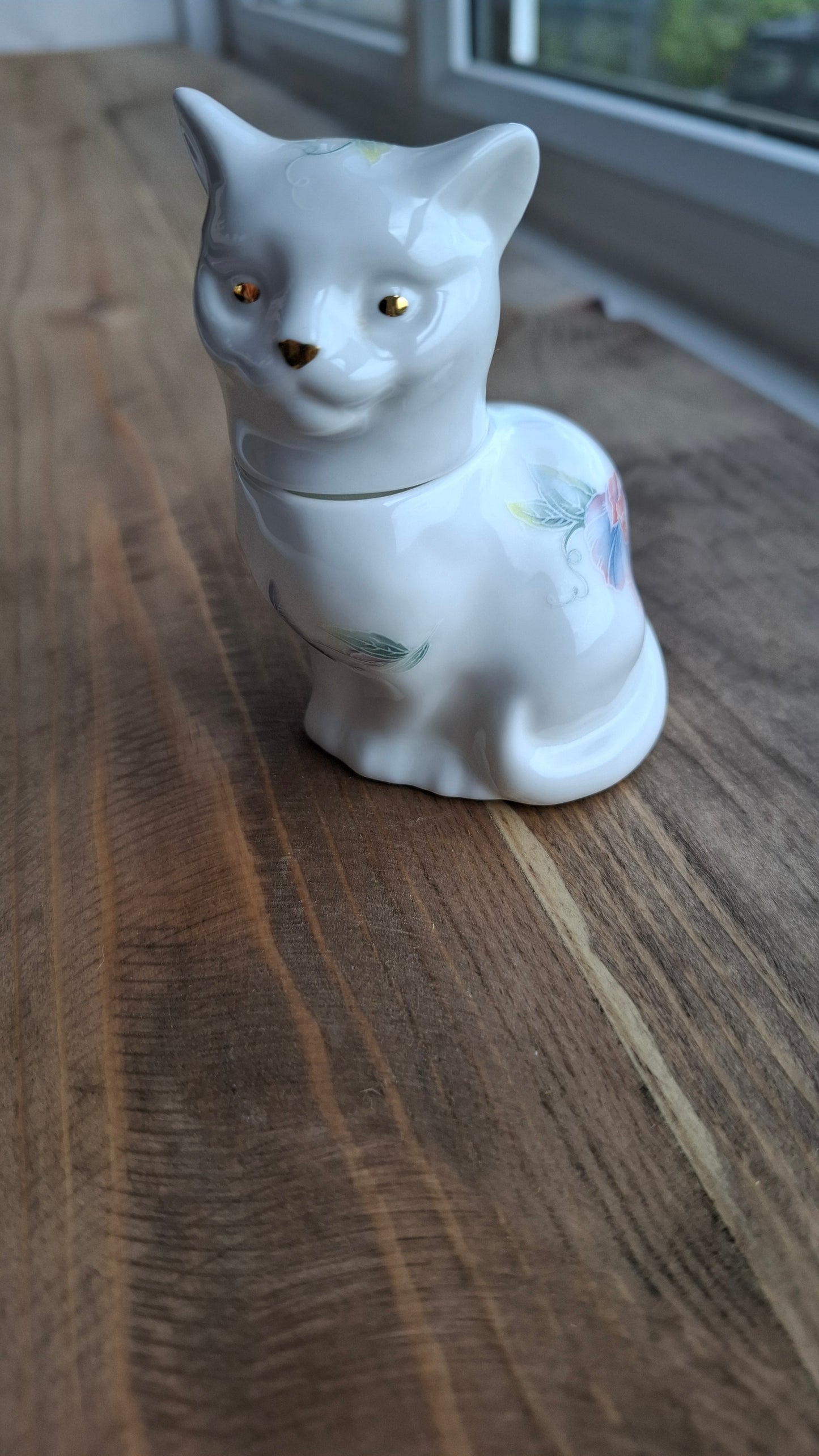 'Cunt' Upcycled Aynsley Pretty Cat Trinket Pot