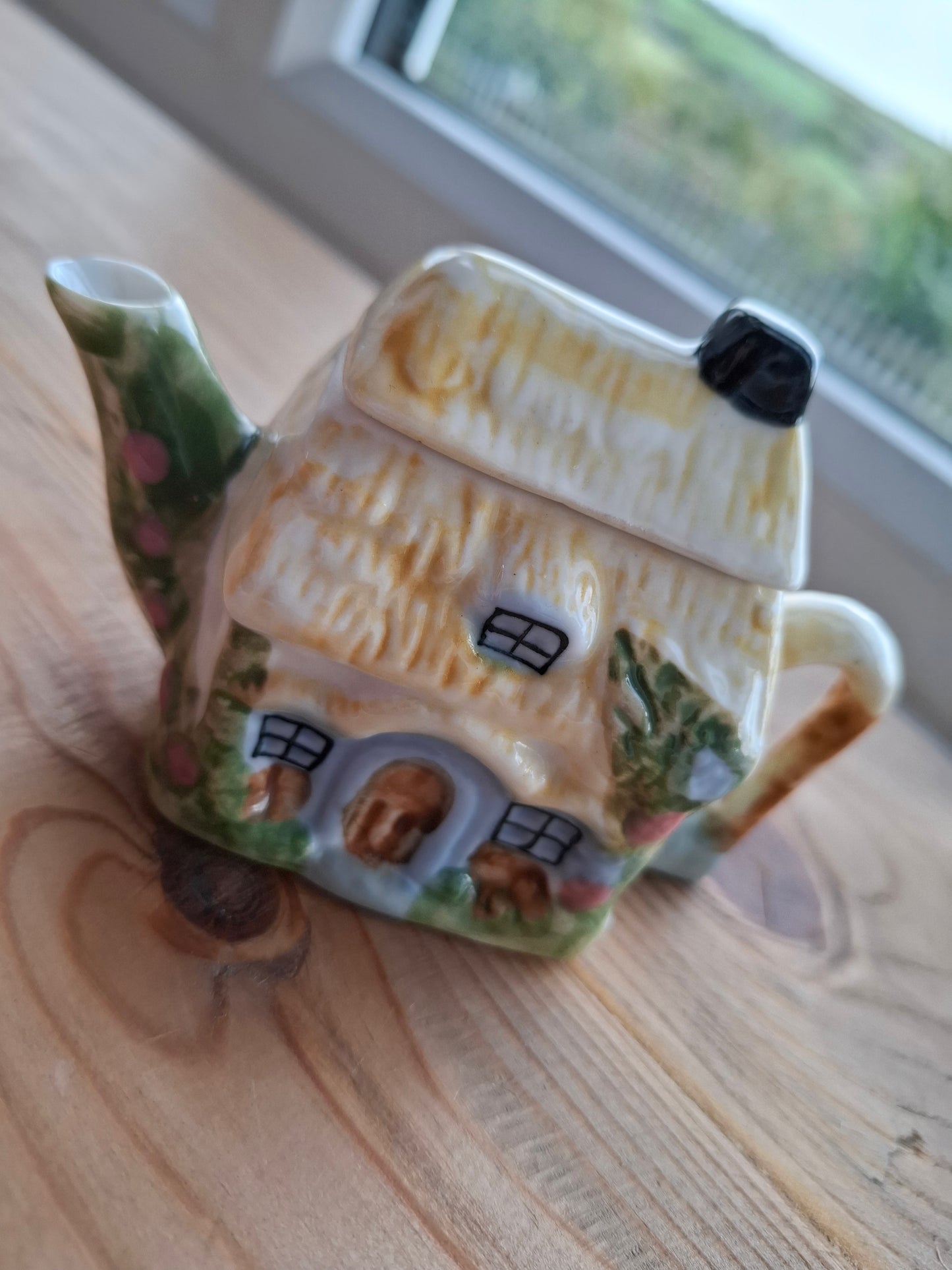 'Cunt' Upcycled Little Cottage Teapot Trinket Pot