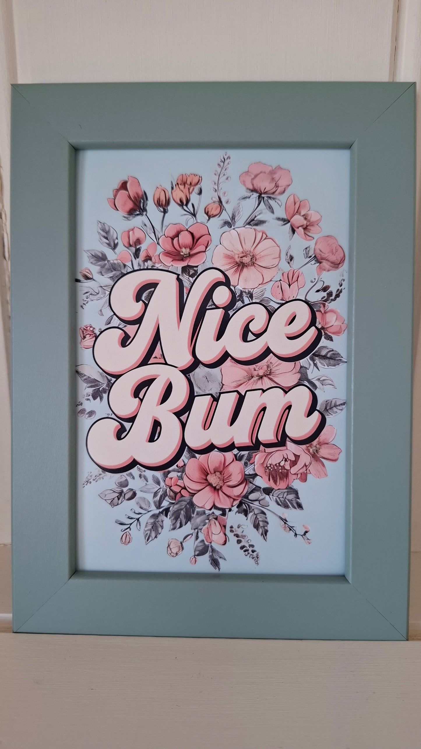 Nice Bum 4x6 Print (Without Frame)