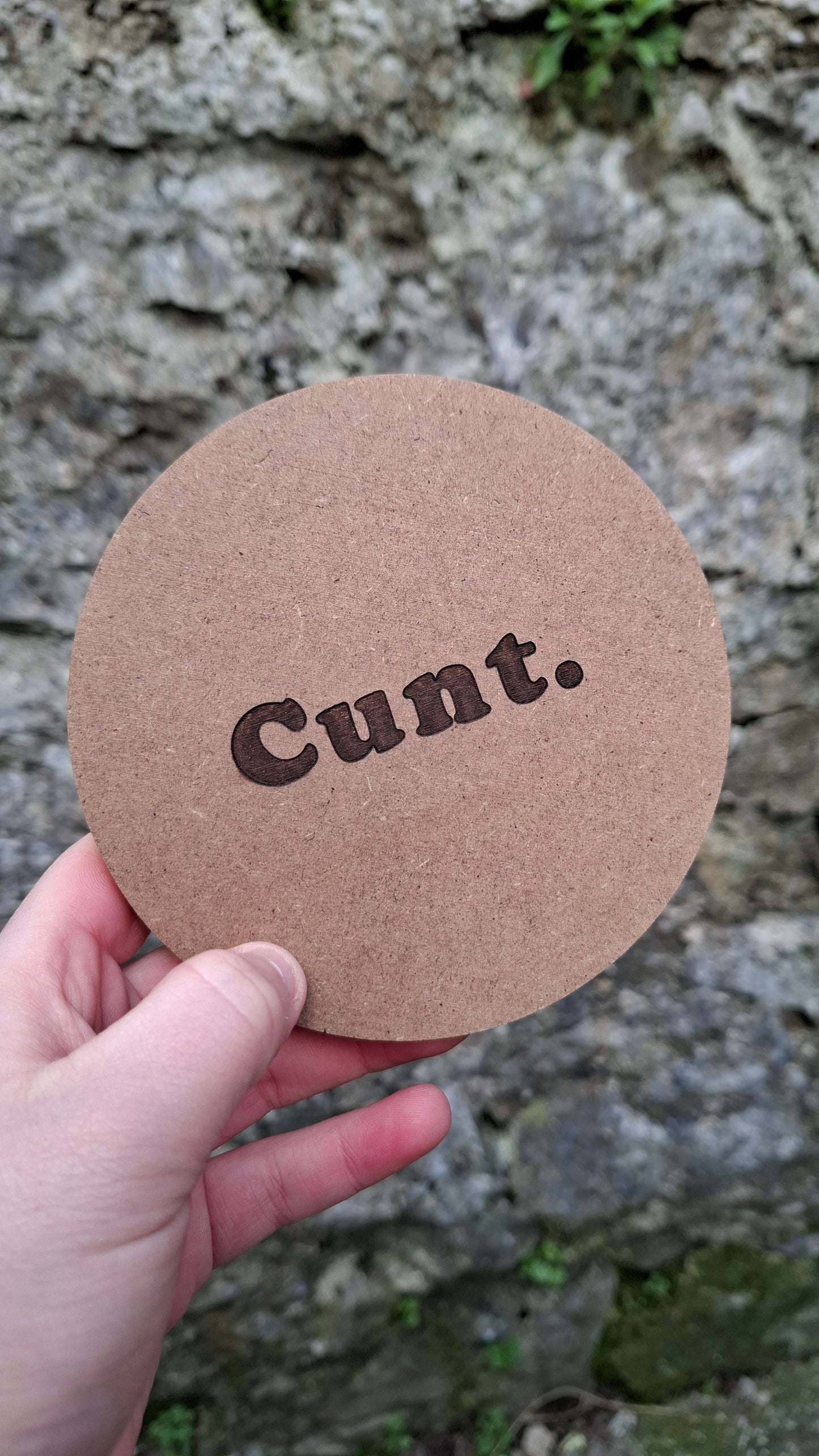 Cursey Coasters (Circle)