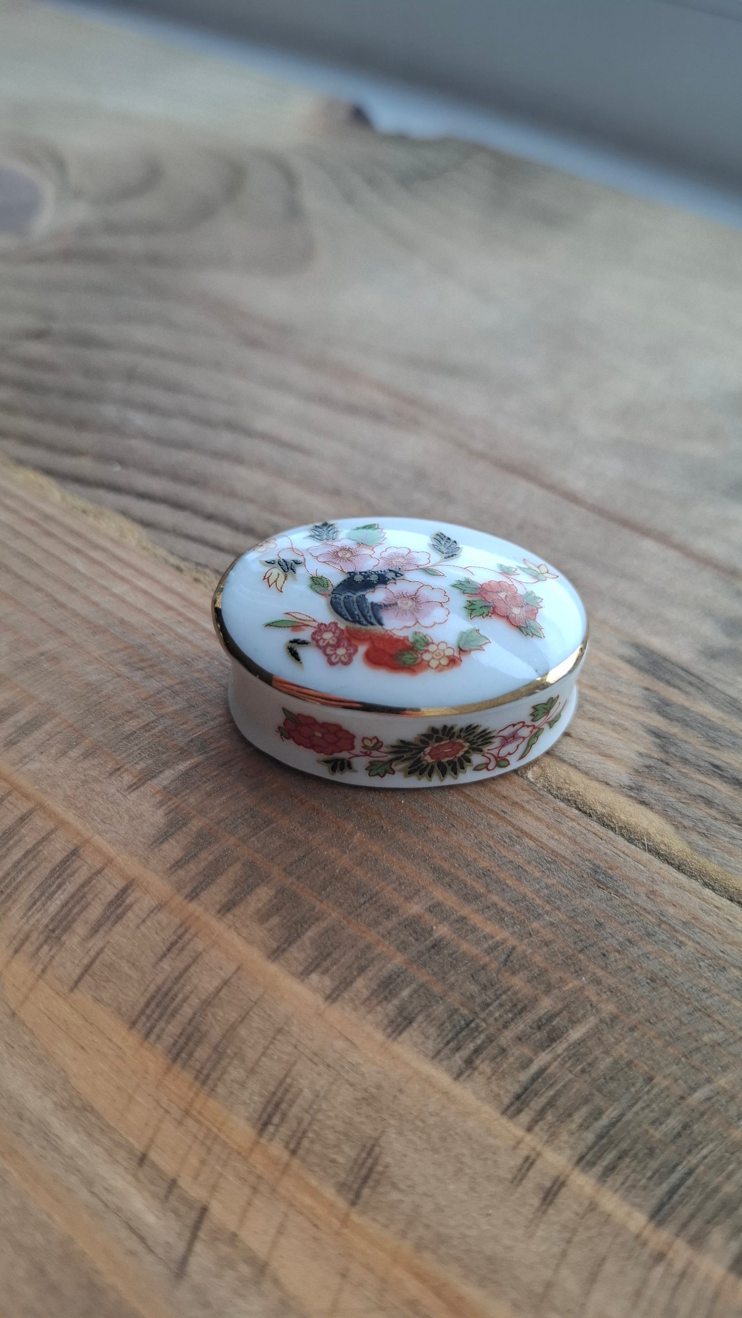'Cunt' Upcycled TINY Oval Trinket Pot