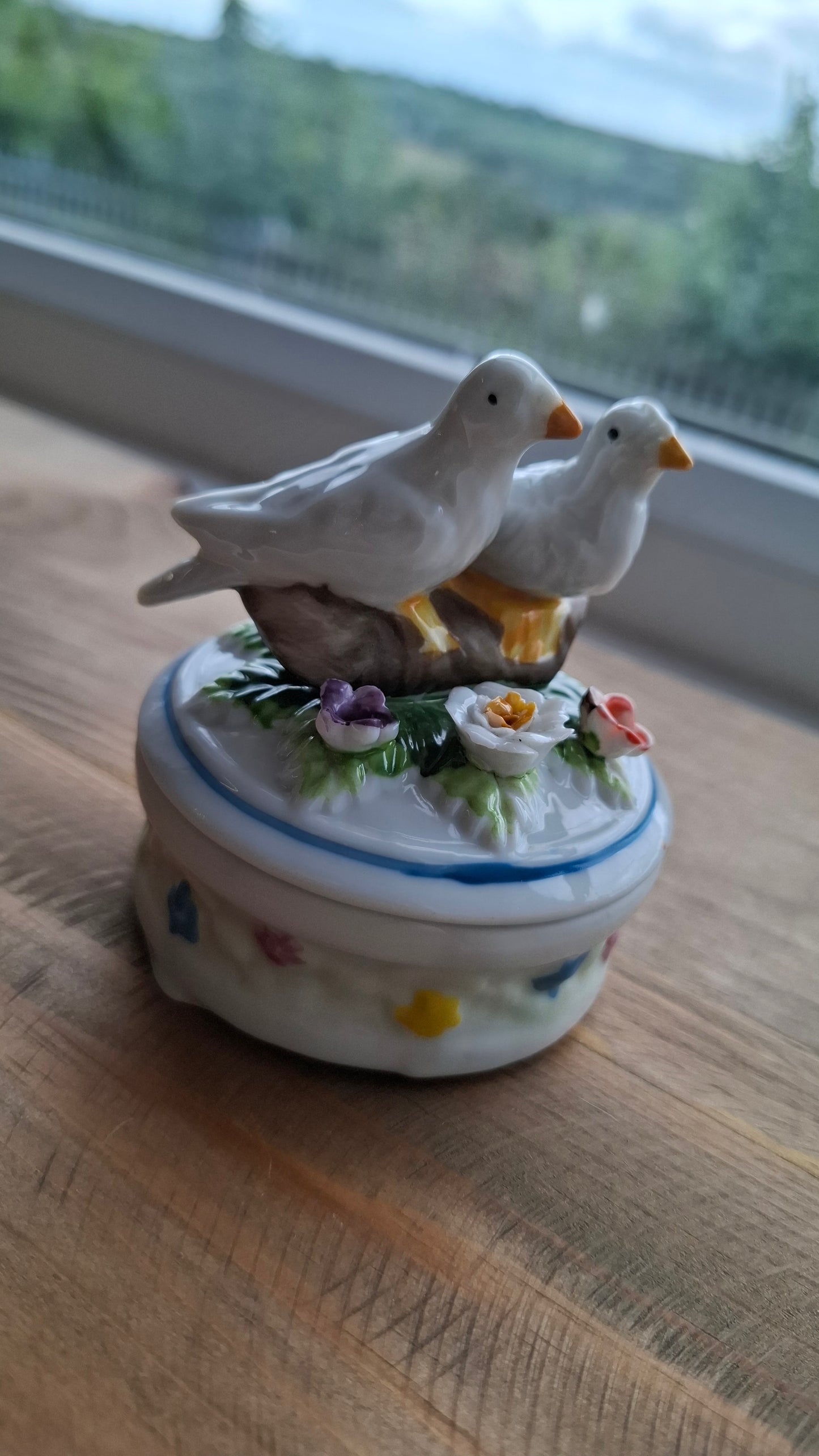 'Cunt' Upcycled Handpainted Birdy Trinket Pot