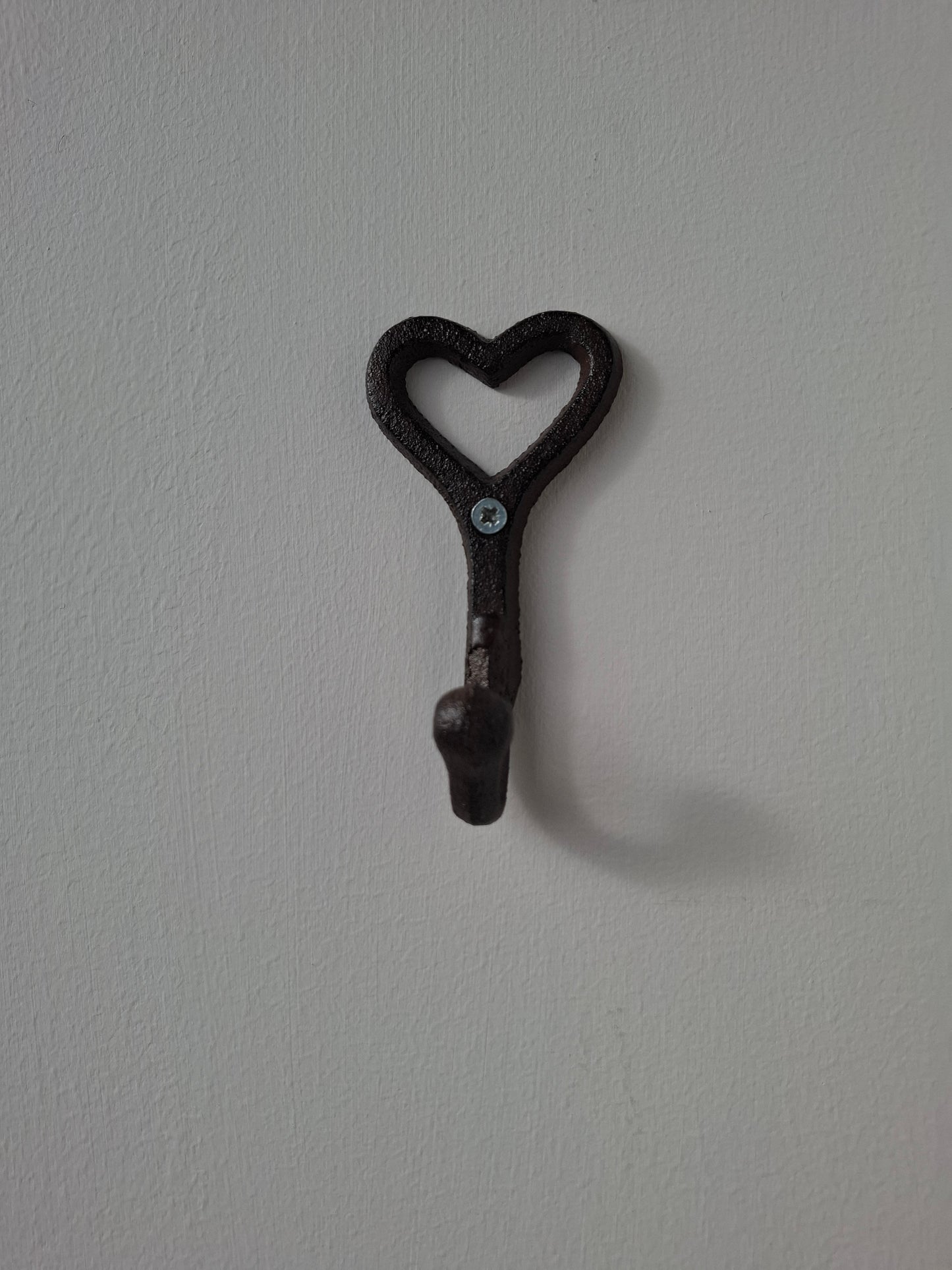 Iron Works Heart Wall Mounted Hook (CGB Giftware)