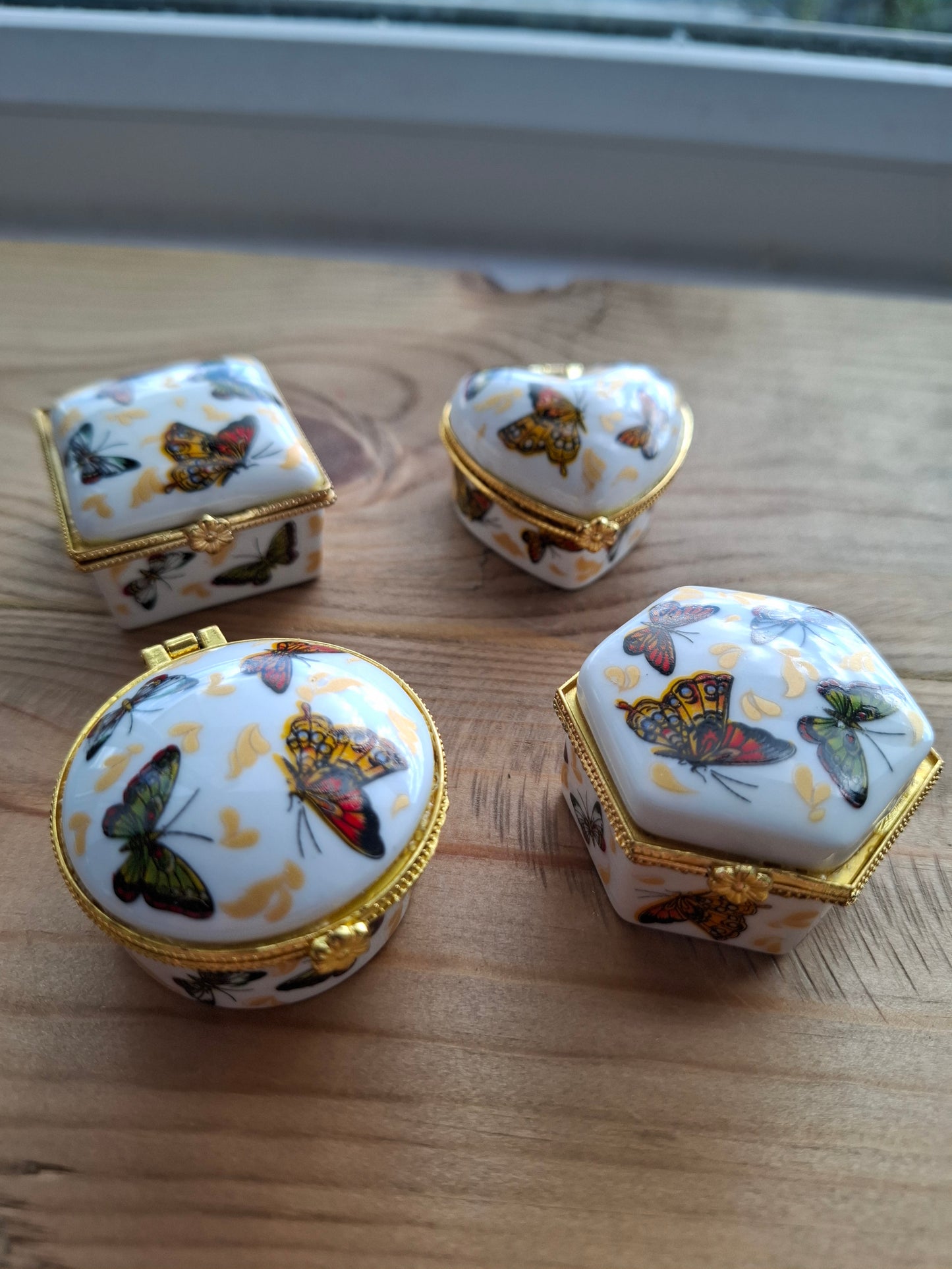 'Twat' Upcycled Mini Butterfly Trinket/Pill Pot