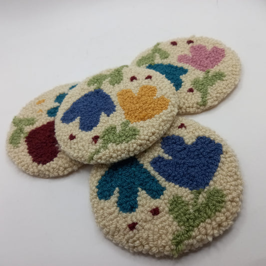 2 Flower Coaster