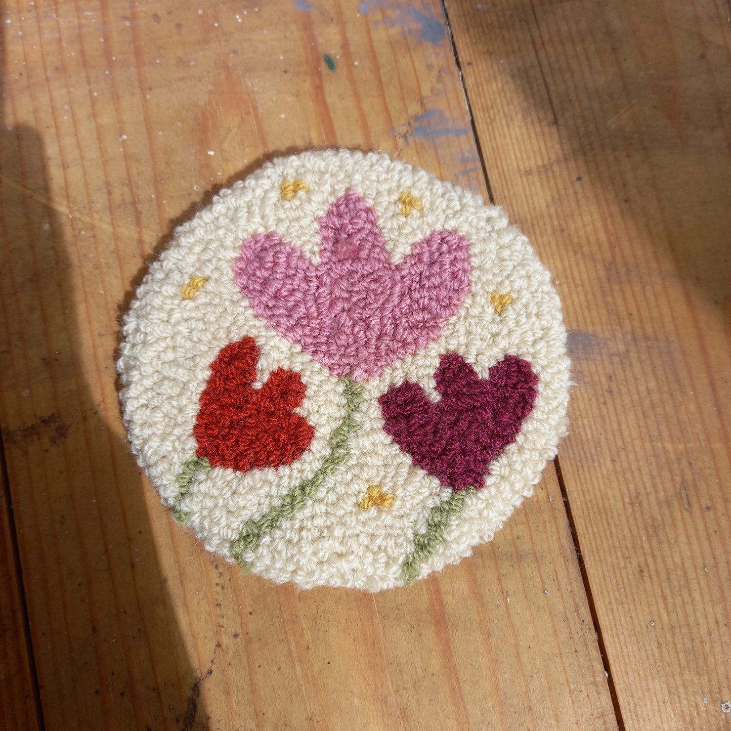 3 Flower Coaster