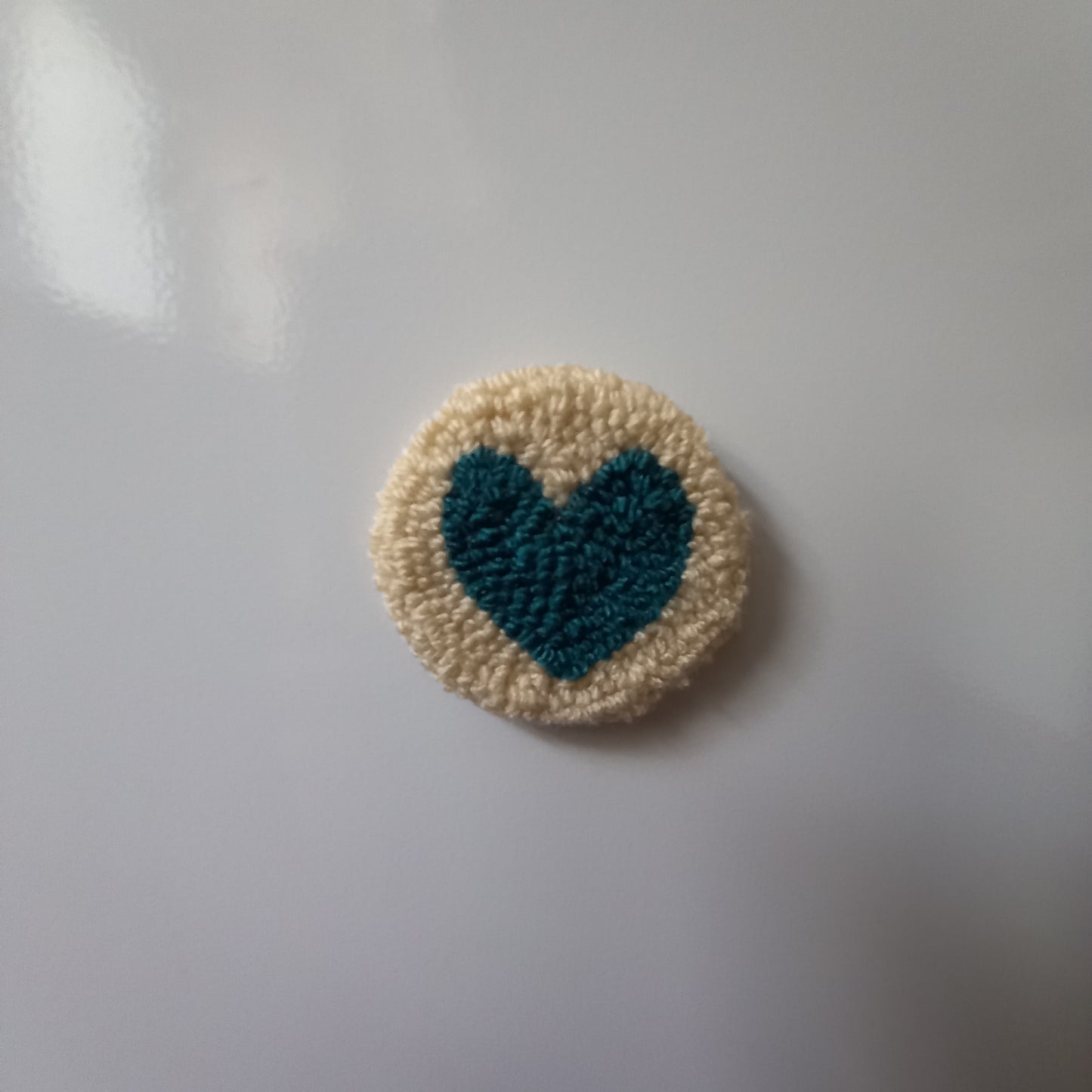 Medium Heart Wool Magnets