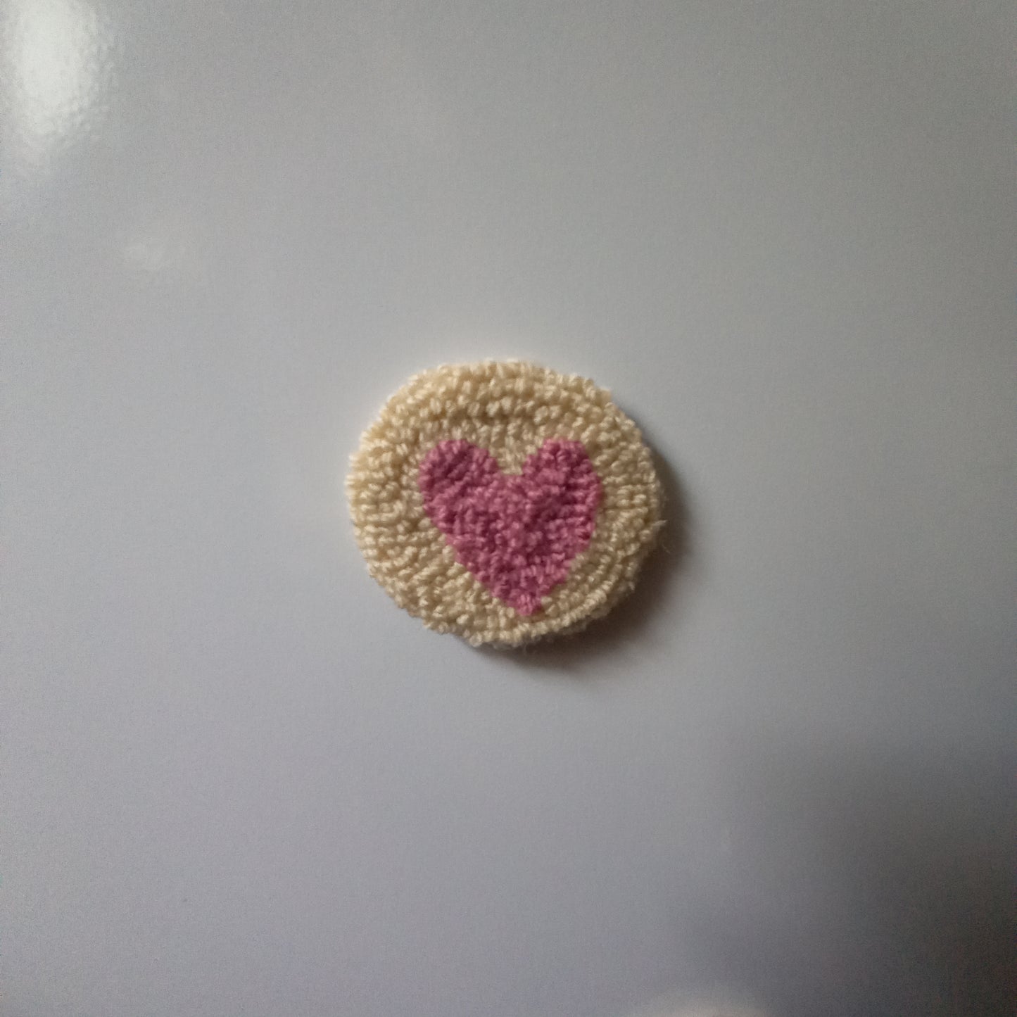 Medium Heart Wool Magnets