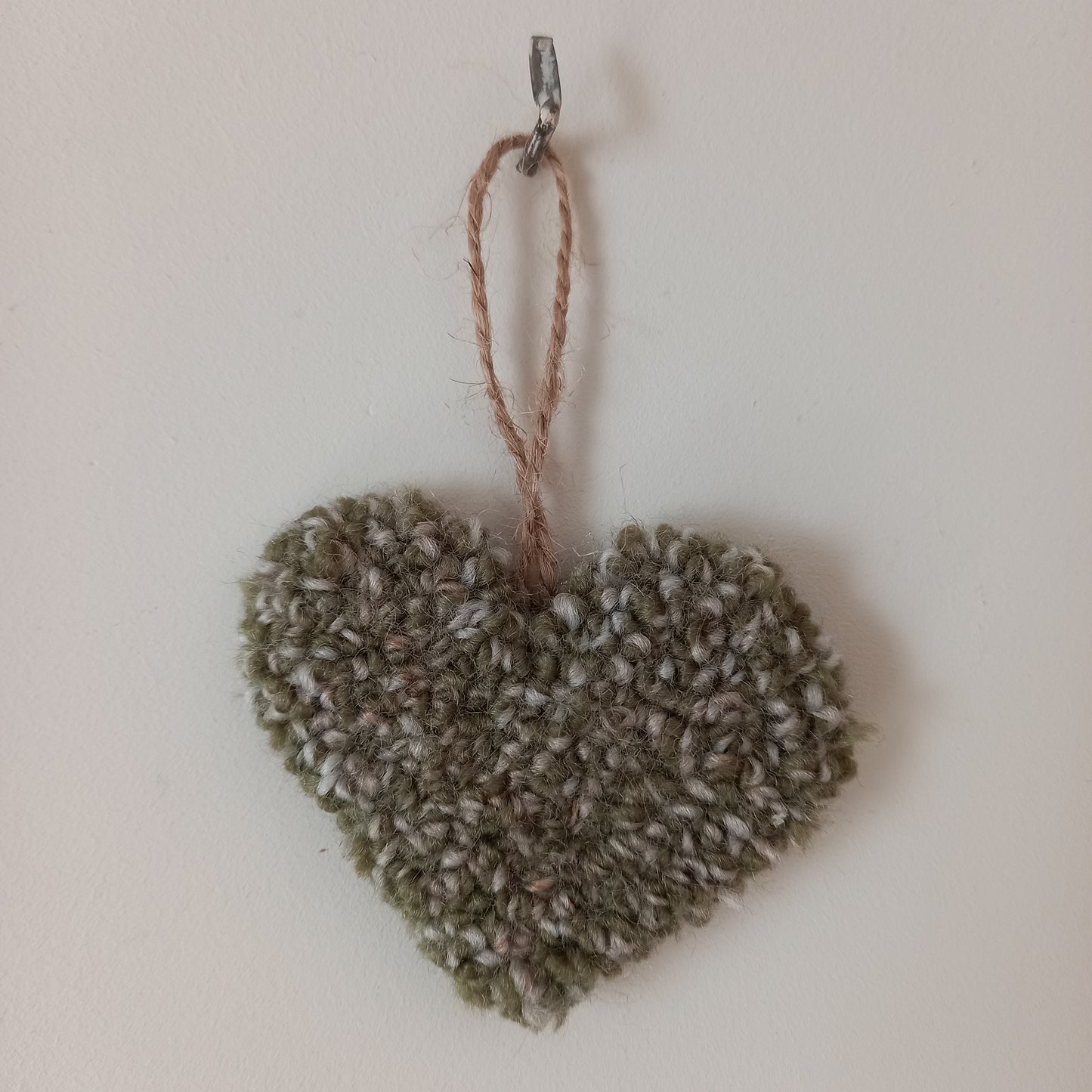 Small Hanging Woolly Heart