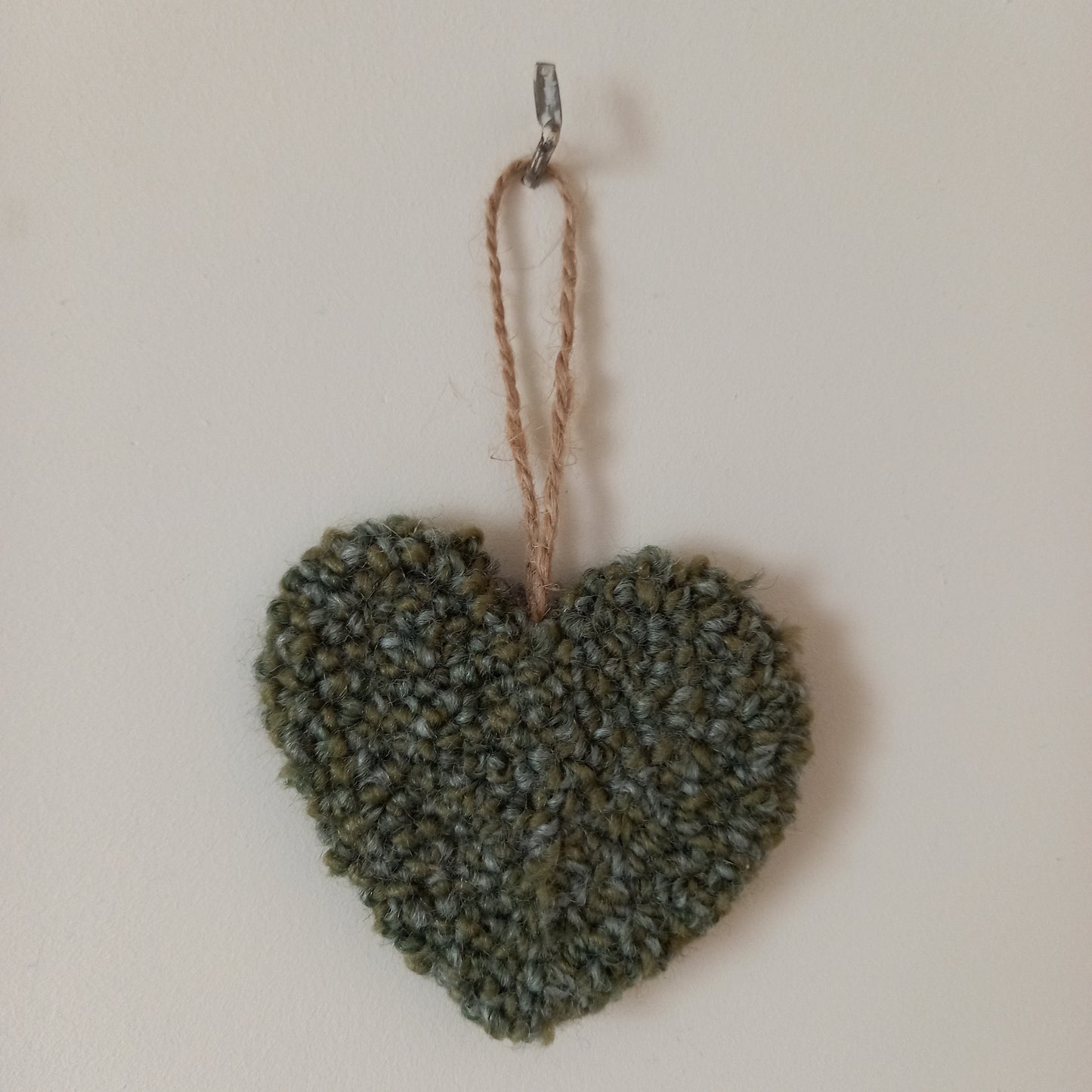 Small Hanging Woolly Heart