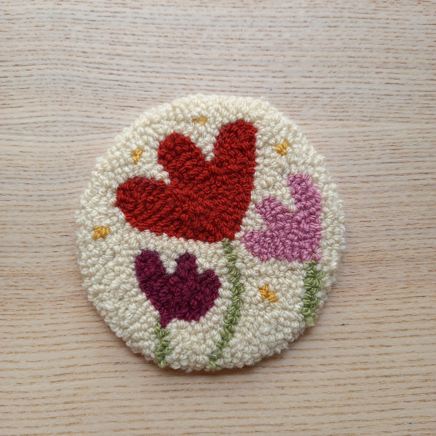 3 Flower Coaster