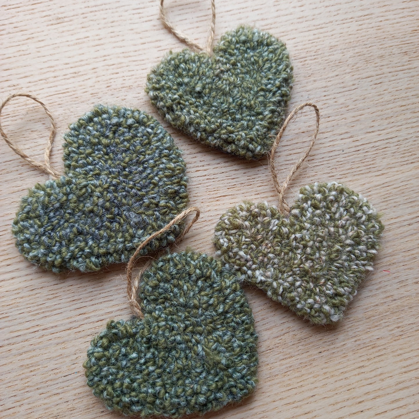 Small Hanging Woolly Heart