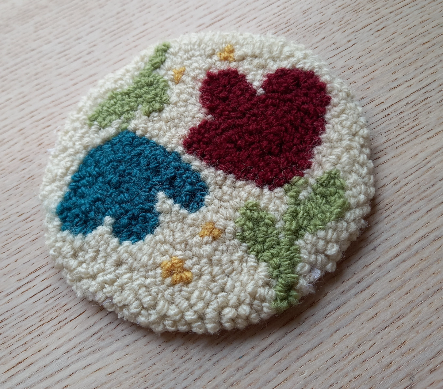 2 Flower Coaster