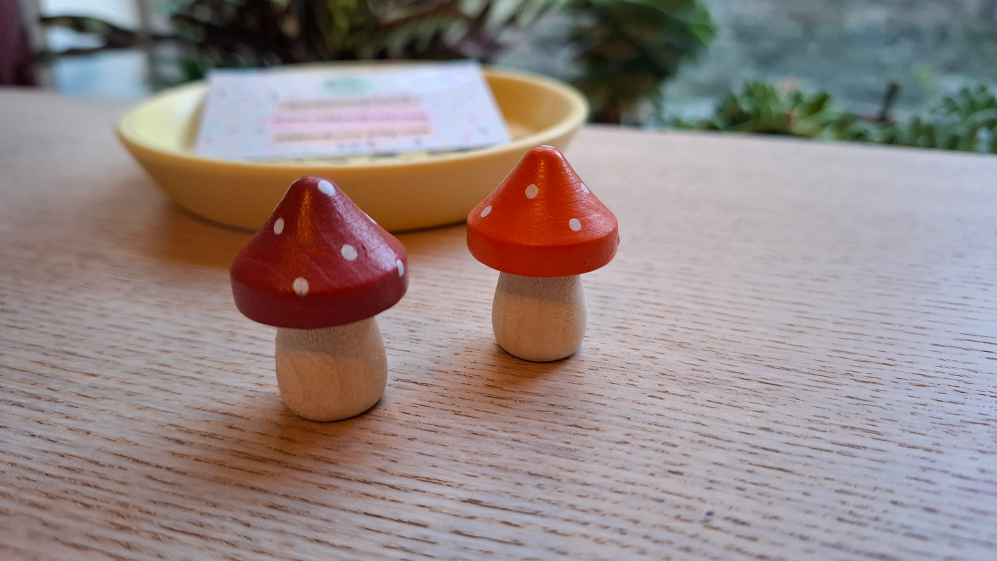 Little Wooden Mushroom