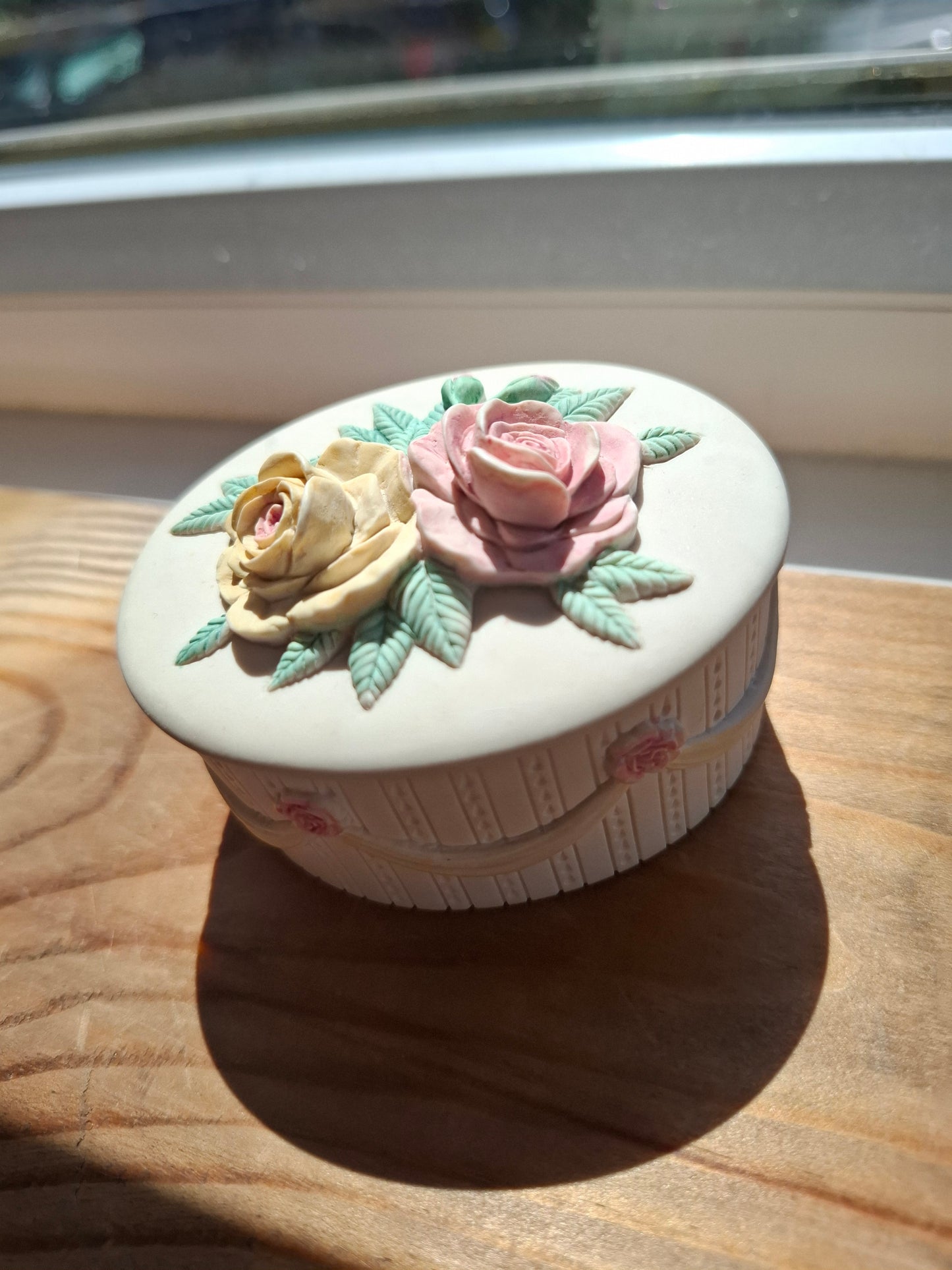 'Cunt' Rose Oval Shaped Trinket Pot