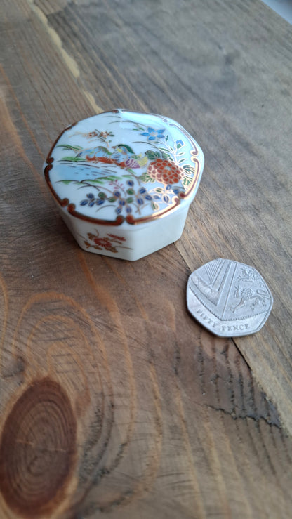 'Twat' Upcycled Duck Scenery Trinket Pot