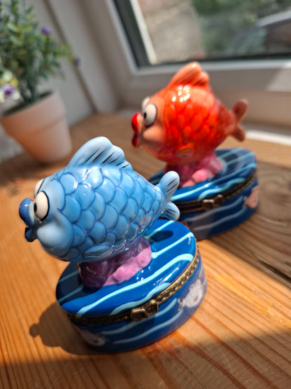 'Cunt' Upcycled Goofy Fish Trinket Pot With Clasp