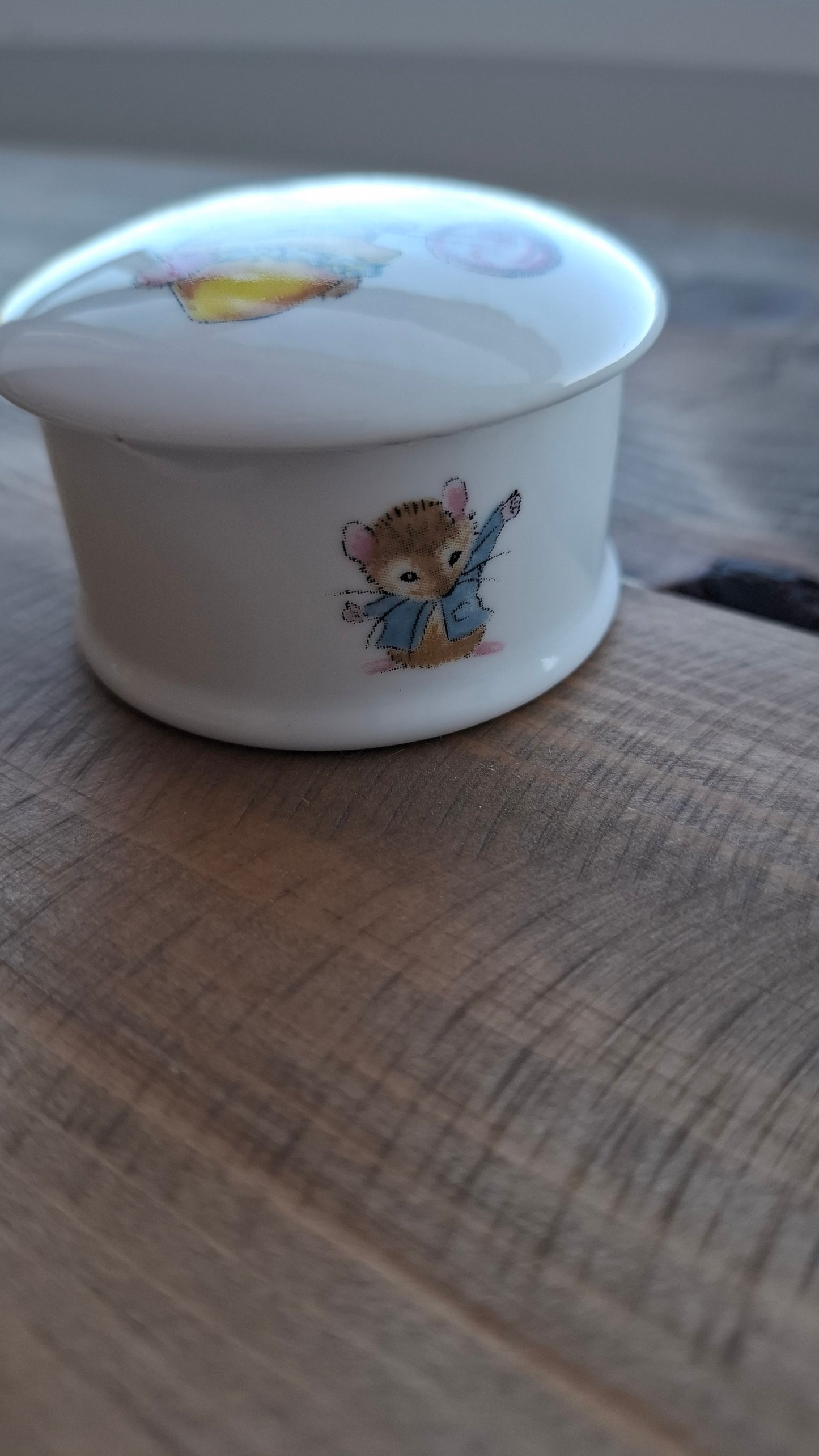 'Cunt' Upcycled Cute Mouse Trinket Pot