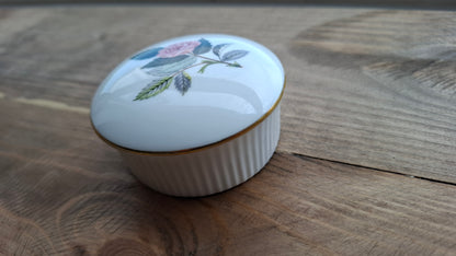 'Cunt' Upcycled Wedgwood Rose Trinket Pot