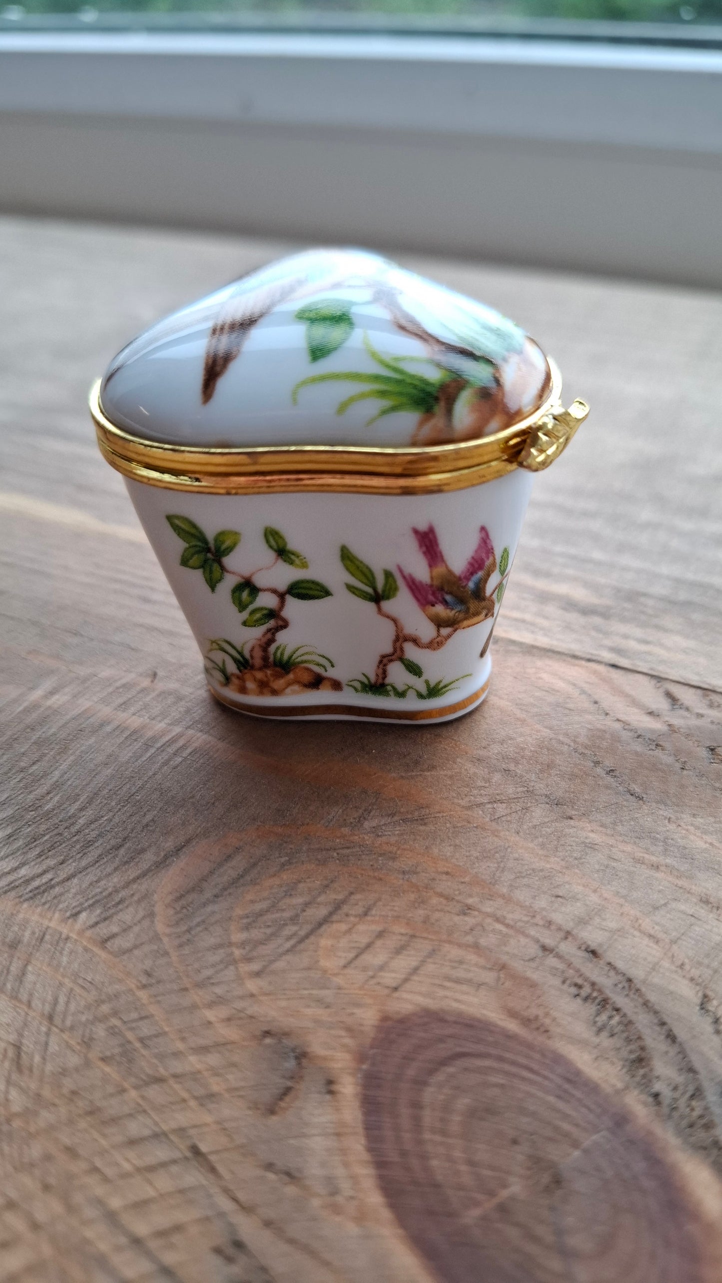 'Twat' Upcycled Unusual Shaped Bird Trinket Pot