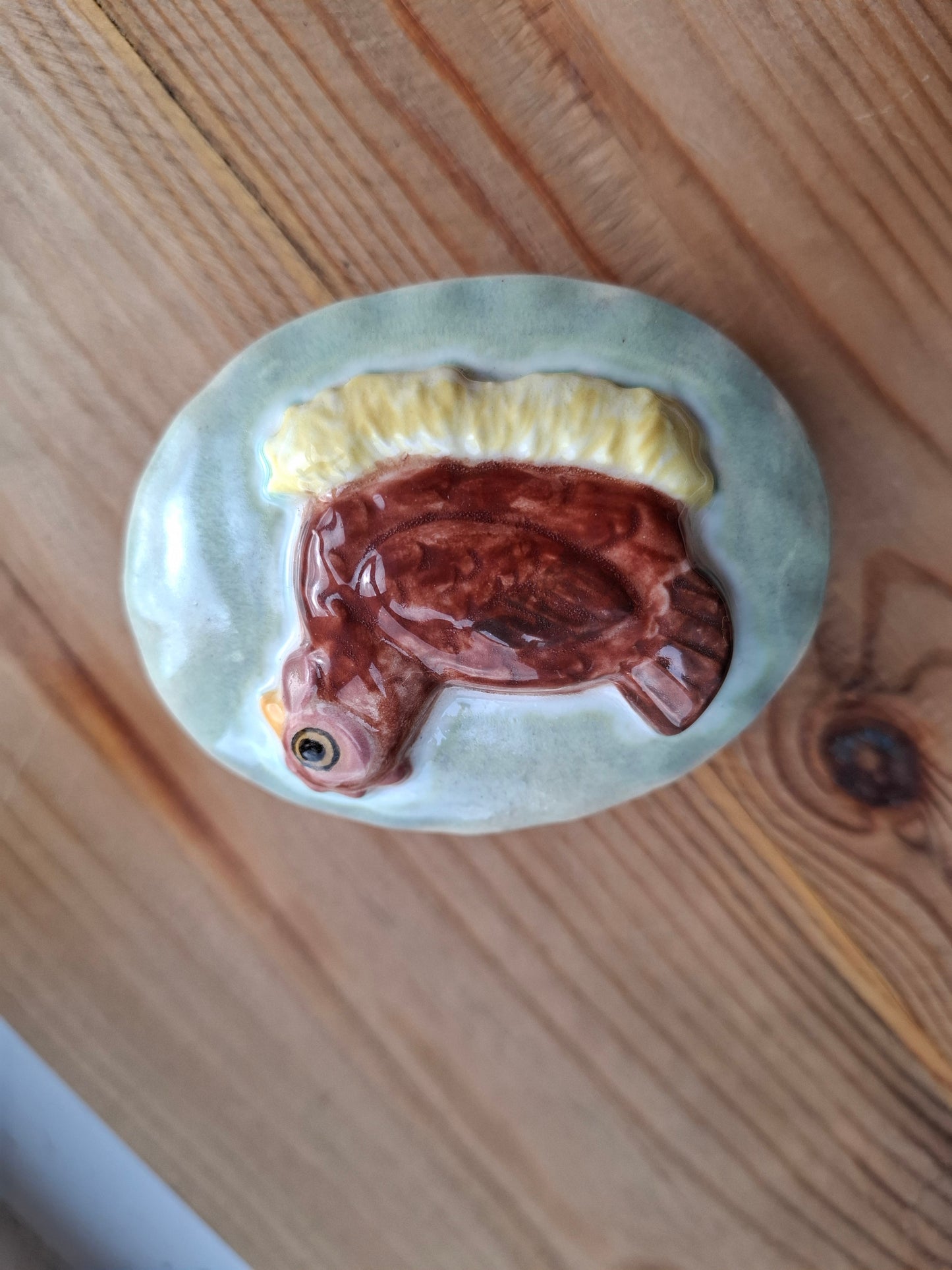 'Cunt' Upcycled Oval Shaped Chicken Trinket Pot