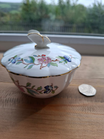 'Fanny Flaps' Upcycled Butterfly Handle Trinket Pot