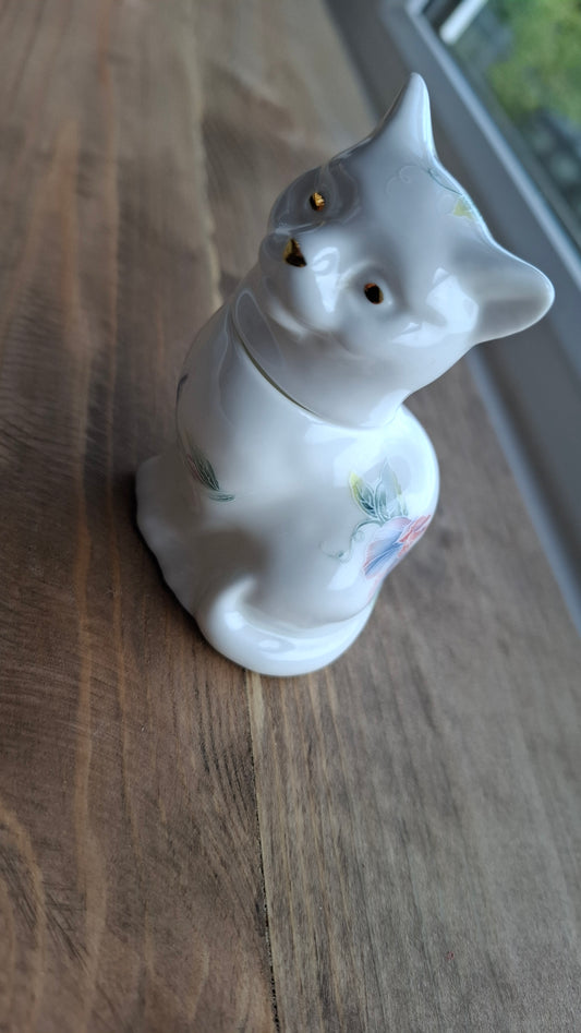 'Cunt' Upcycled Aynsley Pretty Cat Trinket Pot