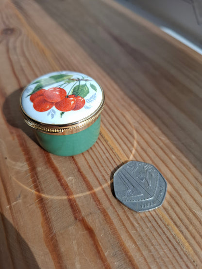 'Cunt' Upcycled Cherry Trinket Pot With Clasp