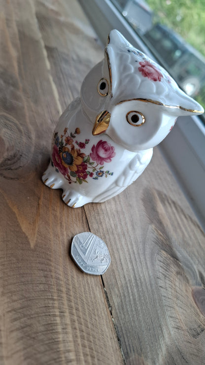 'Cunt' Upcycled Pretty Owl Trinket Pot