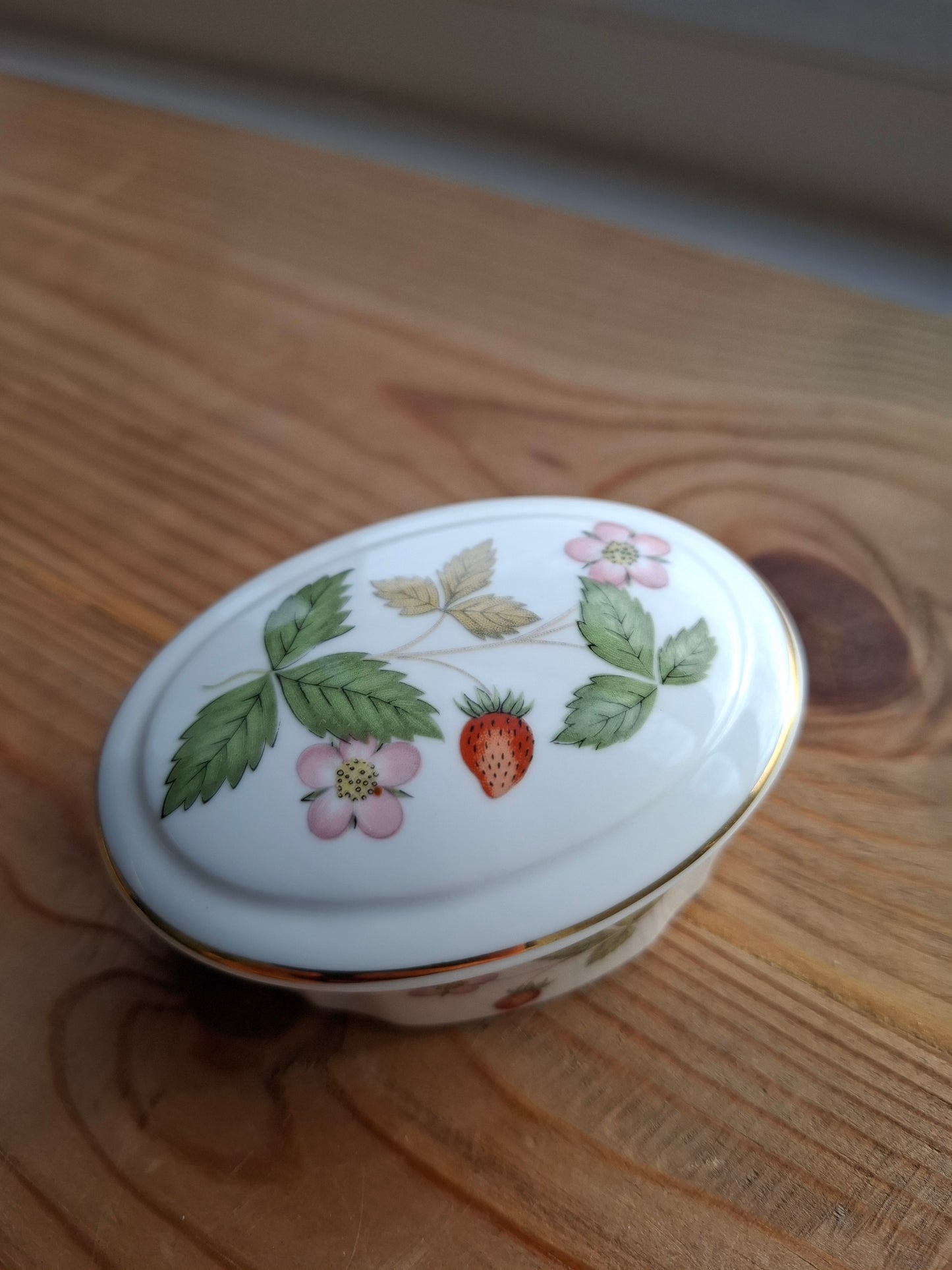 'Bell End' Upcycled Wild Strawberry Trinket Pot