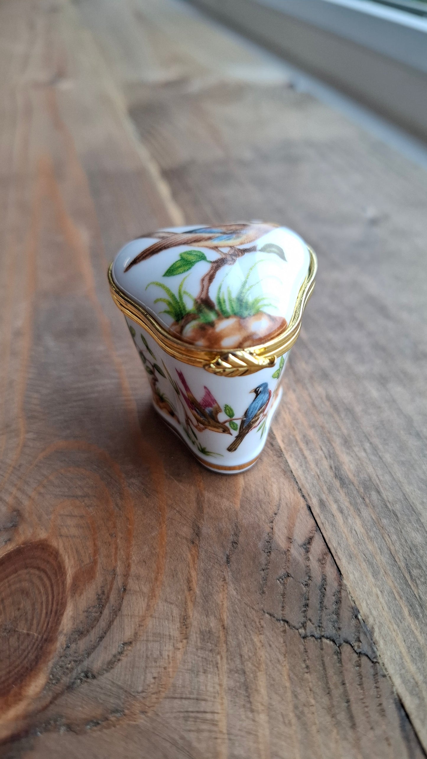 'Twat' Upcycled Unusual Shaped Bird Trinket Pot
