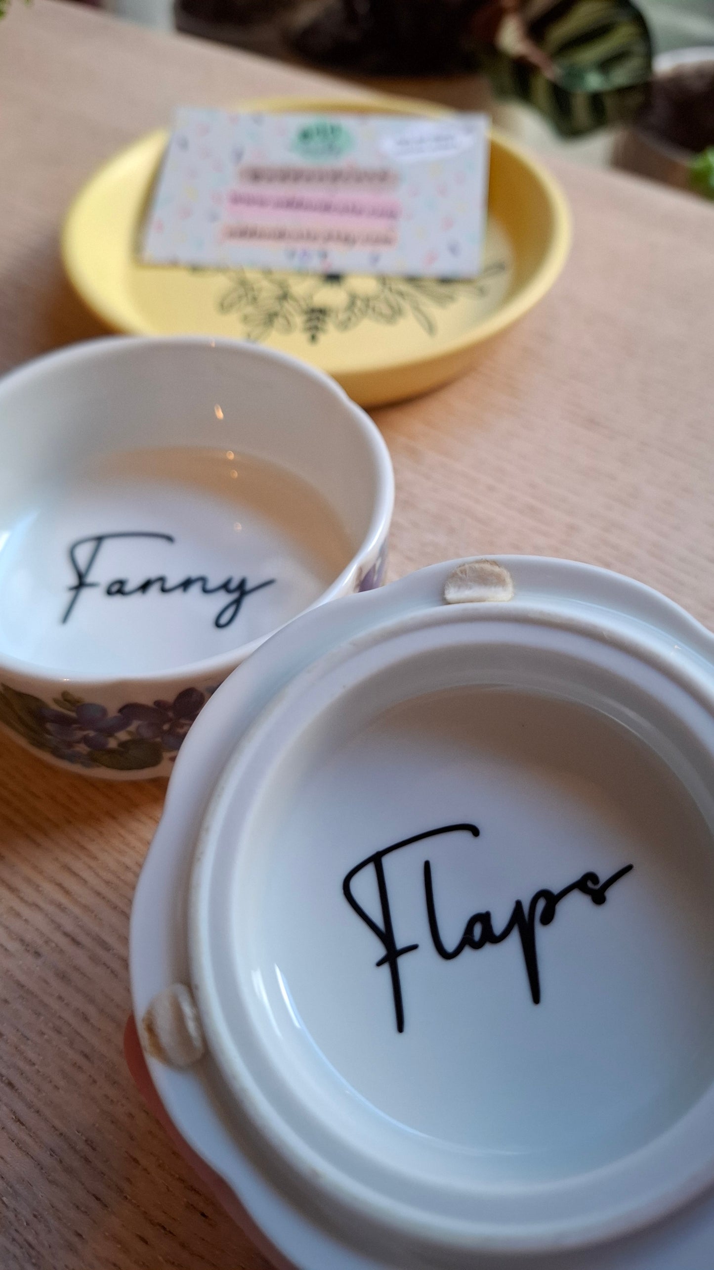 'Fanny Flaps Upcycled Bright Floral Medium Sized Pot