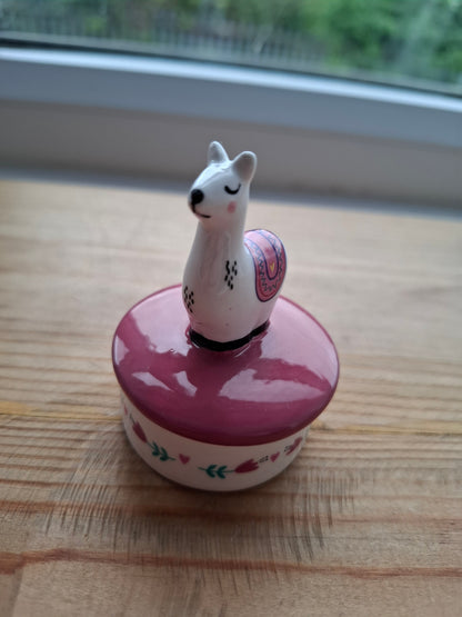 'Bum' Upcycled Llama Trinket Pot
