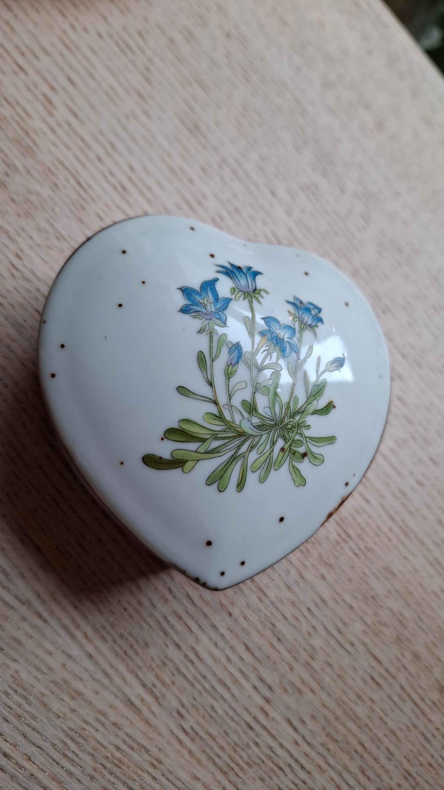 'Arse Hole' Upcycled Heart Shaped Trinket Pot