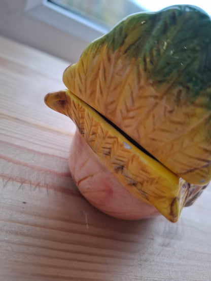 'Jerk' Upcycled Colourful Ceramic Chicken Pot