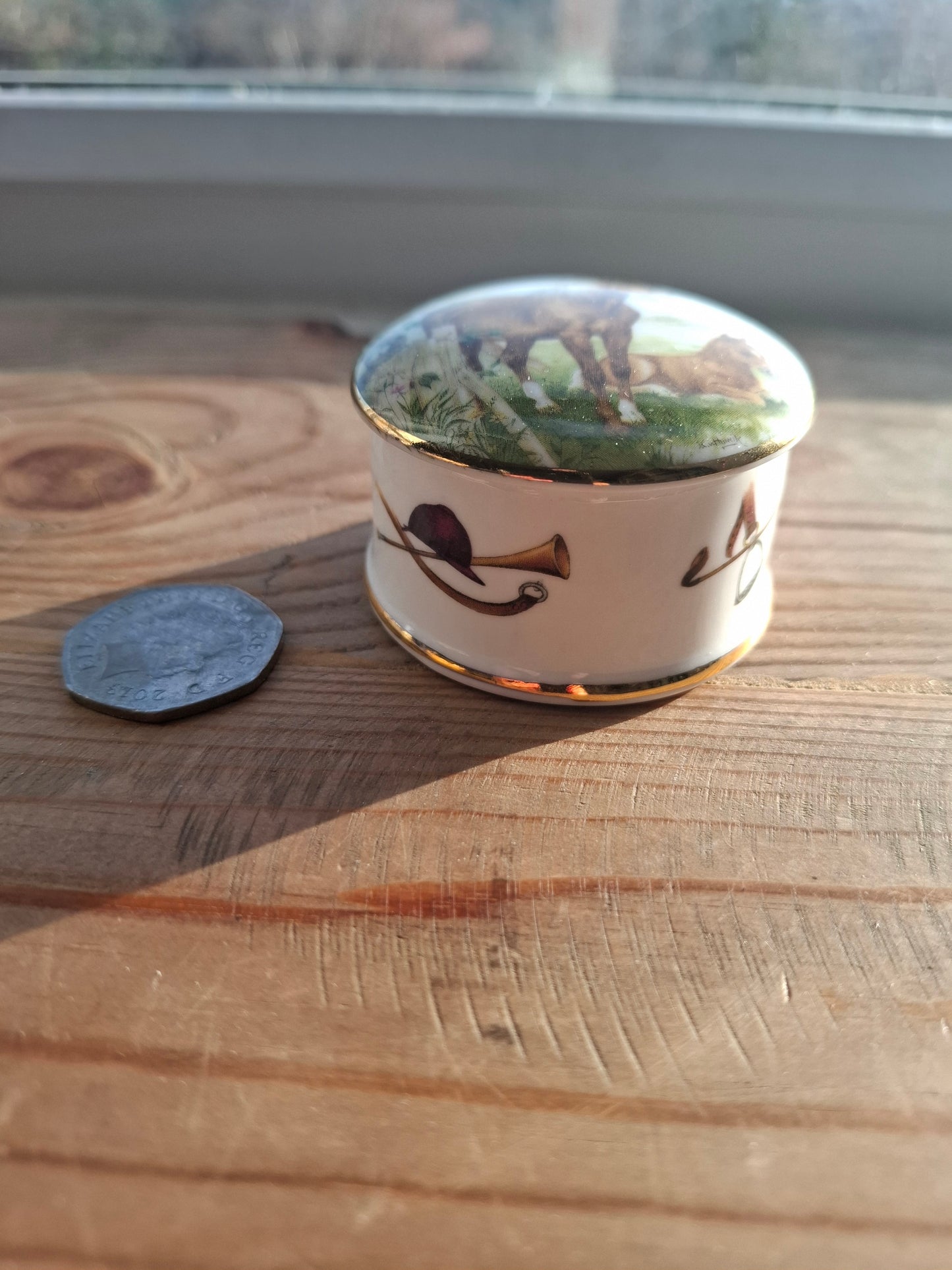 'Twat' Upcycled Small Horse Trinket Pot
