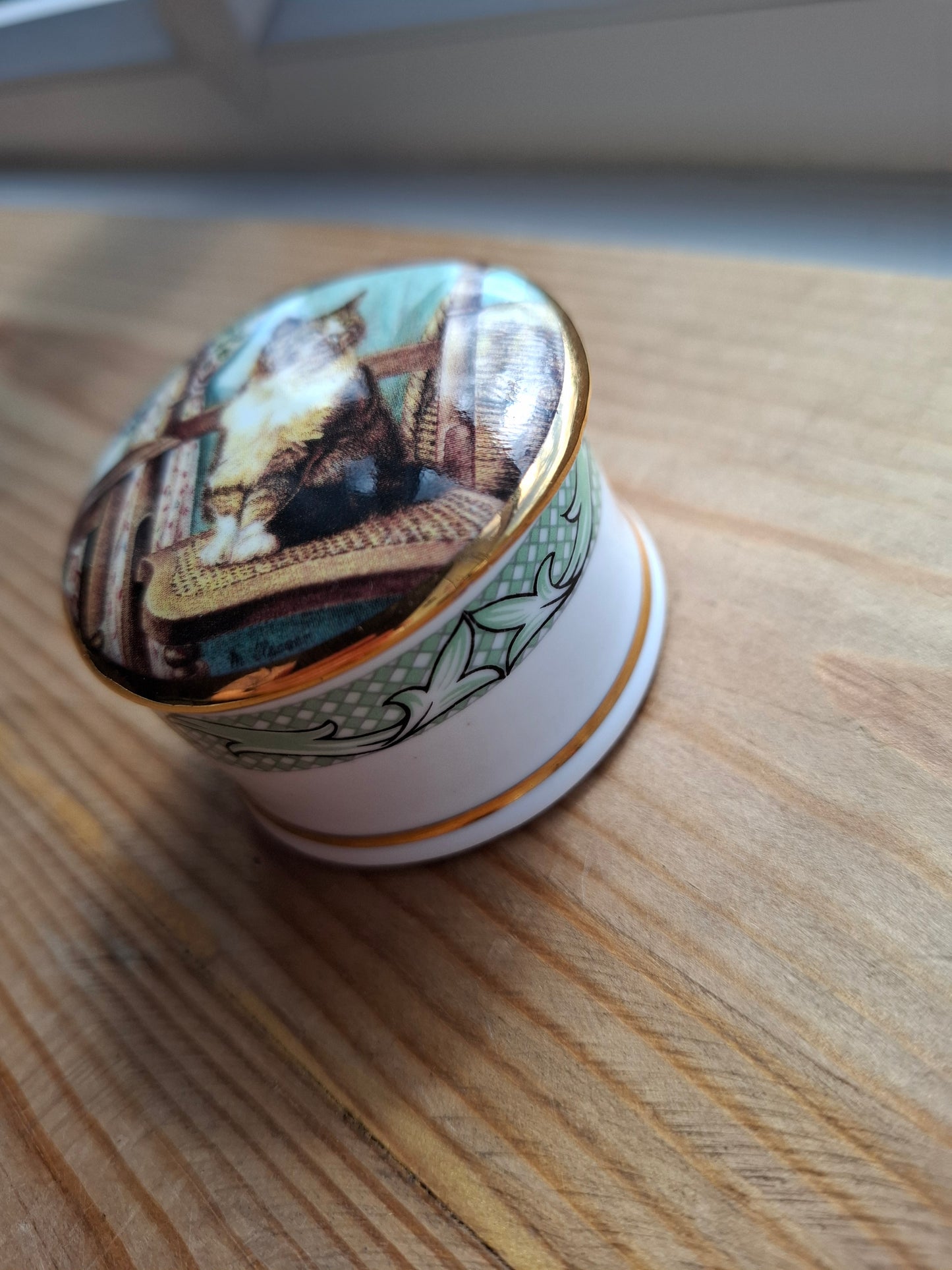 'Cunt' Upcycled Small Cat Trinket Pot