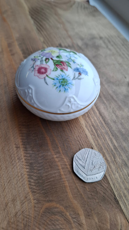 'Cunt' Upcycled Pretty Aynsley Trinket Pot