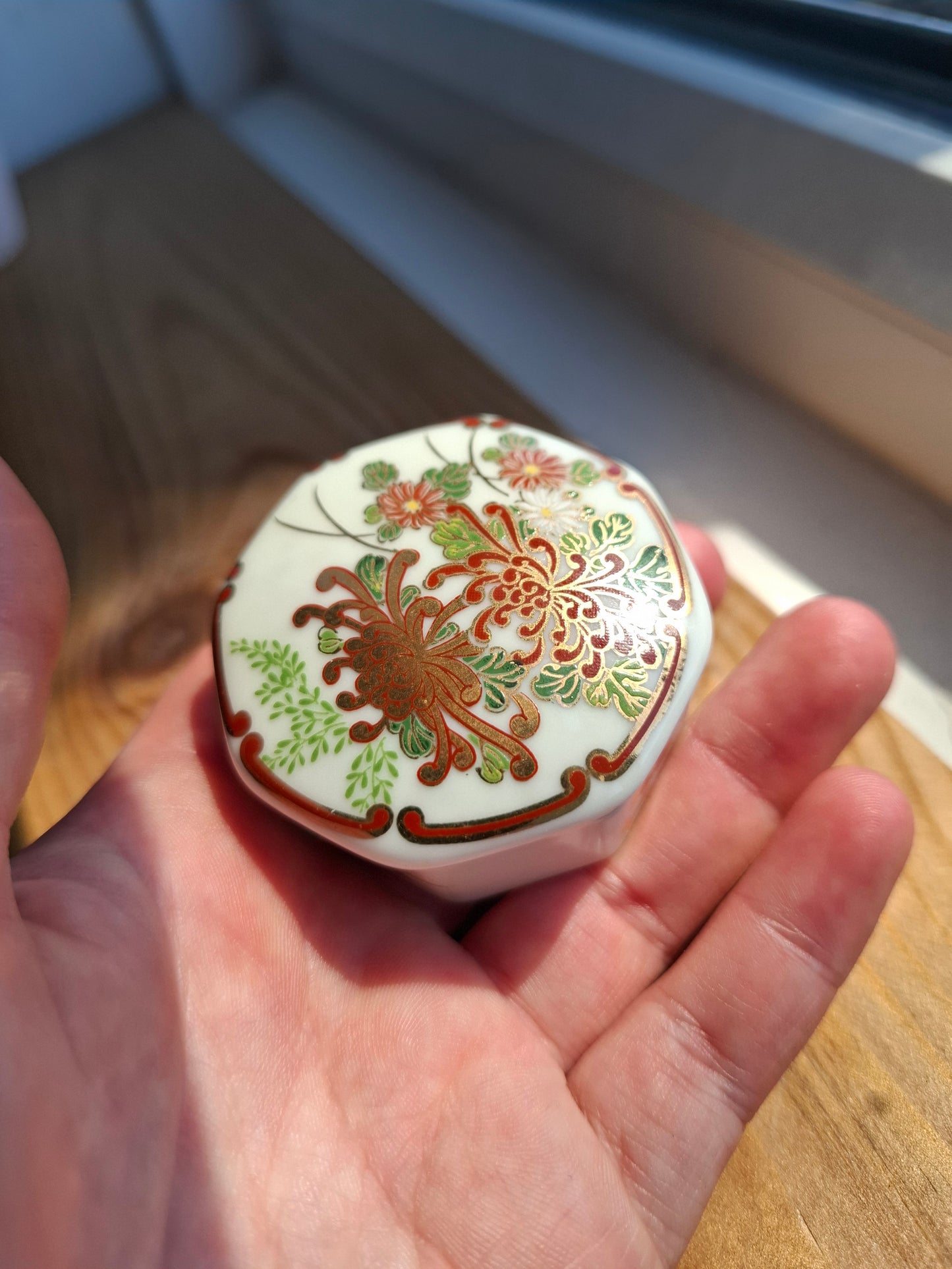 'Twat' Upcycled Small Octagonal Shaped Trinket Pot